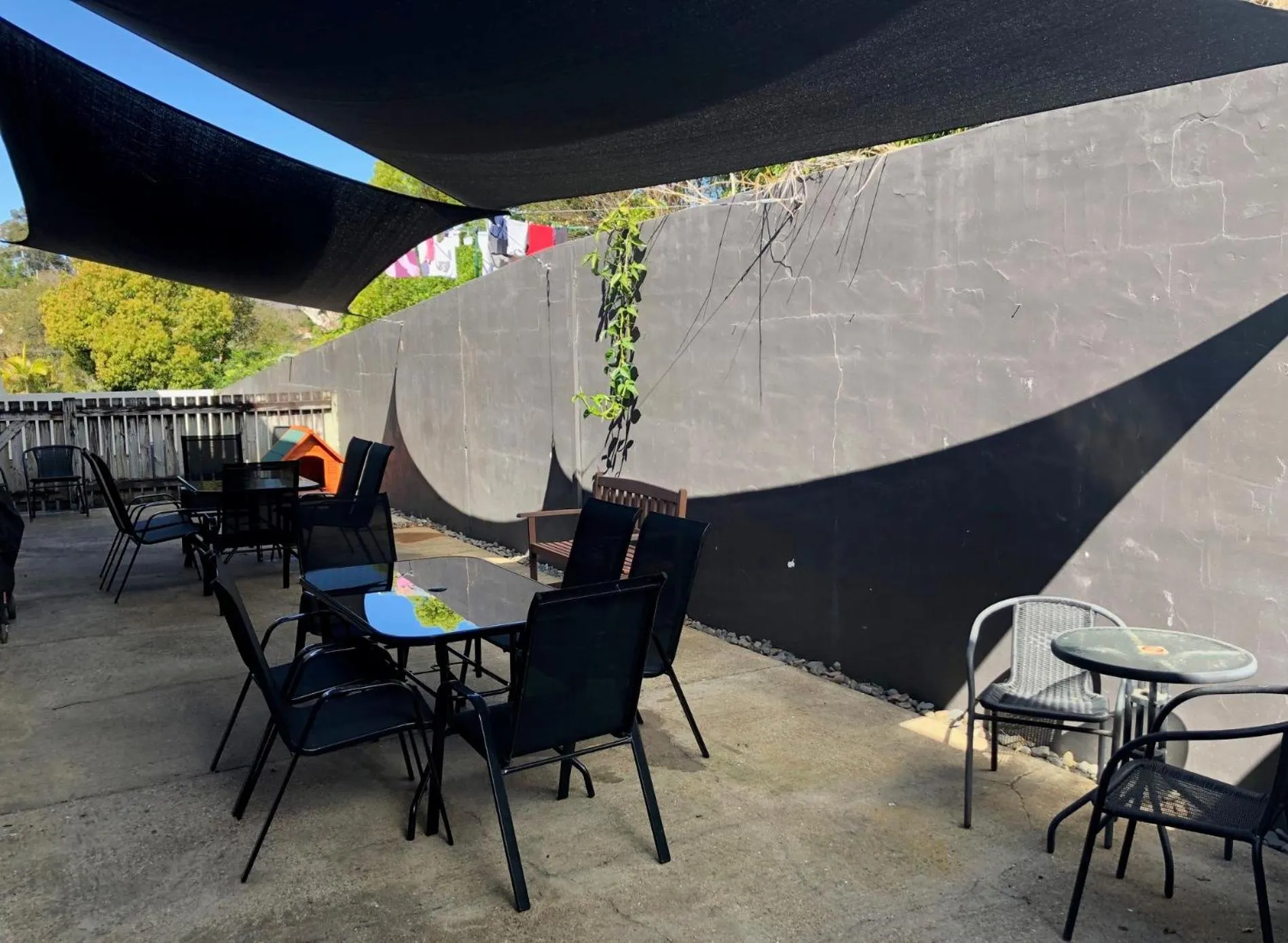 Patio in Matador Motor Inn