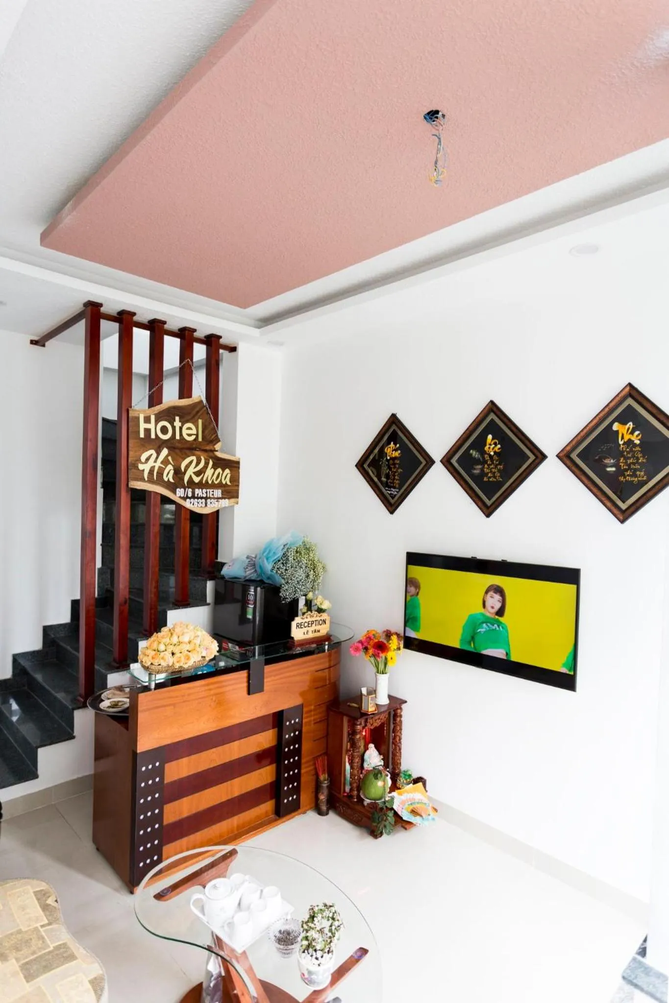Lobby or reception in Ha Khoa Hotel Dalat