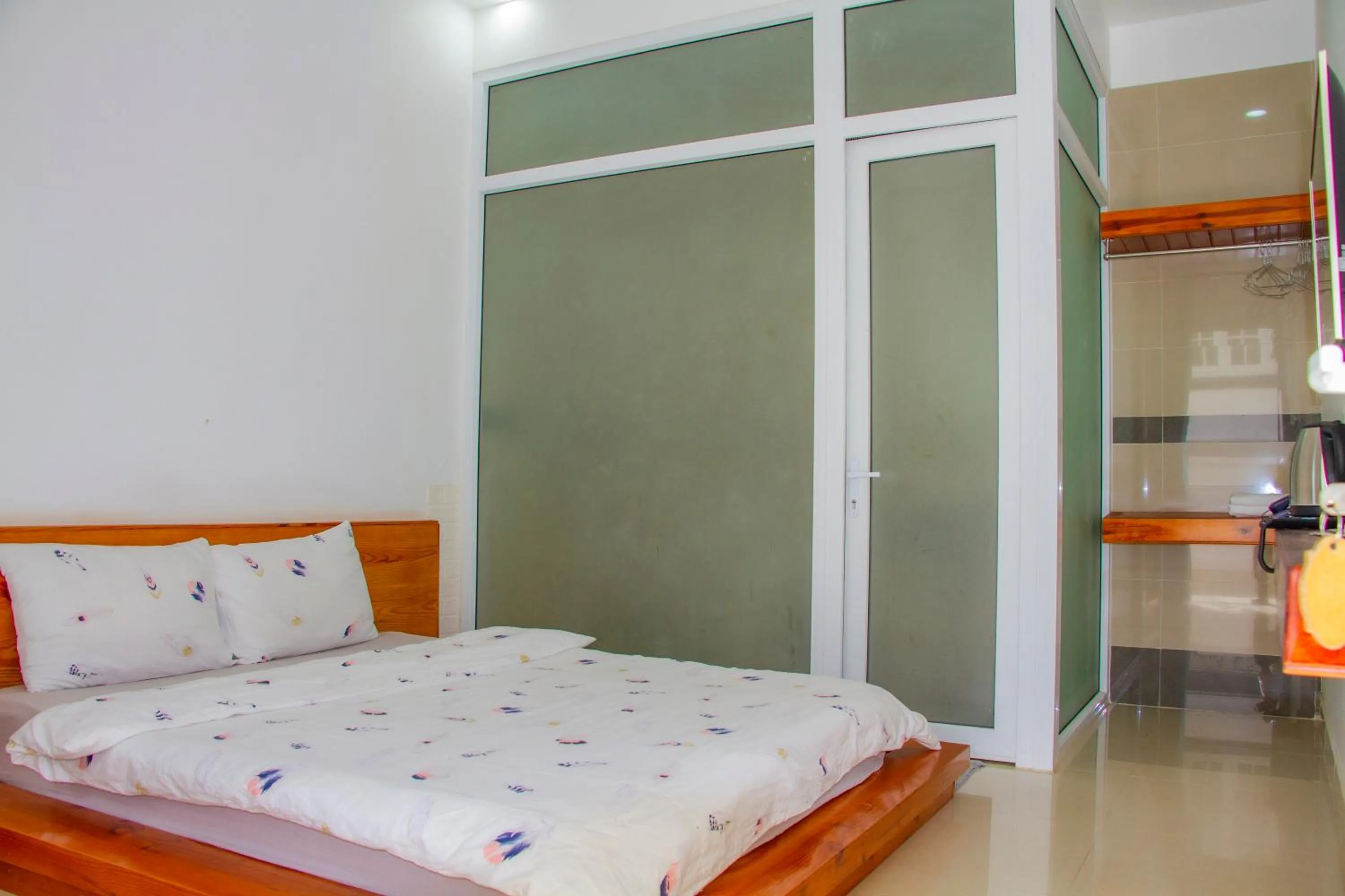 Bed in Ha Khoa Hotel Dalat