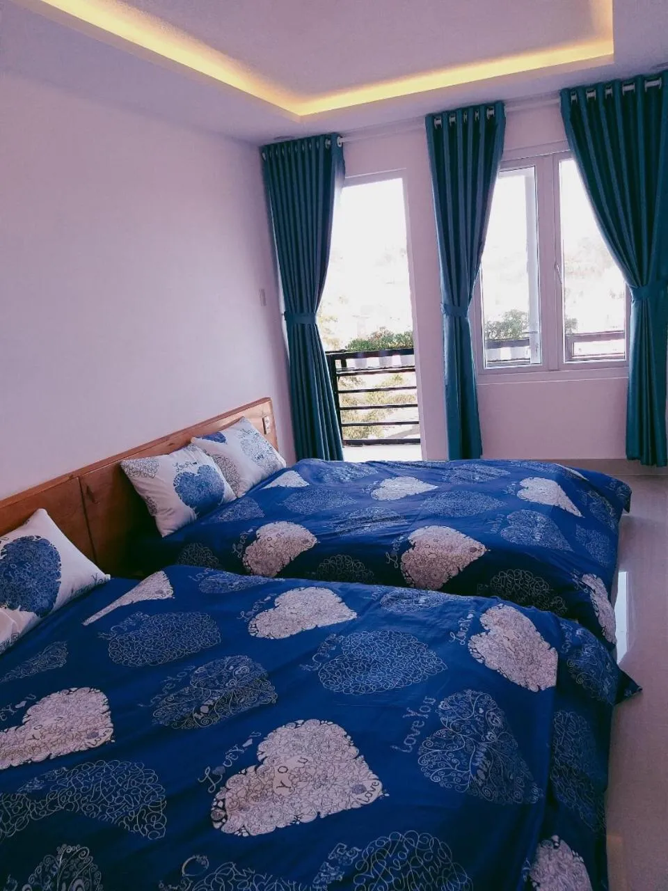 Photo of the whole room, Bed in Ha Khoa Hotel Dalat