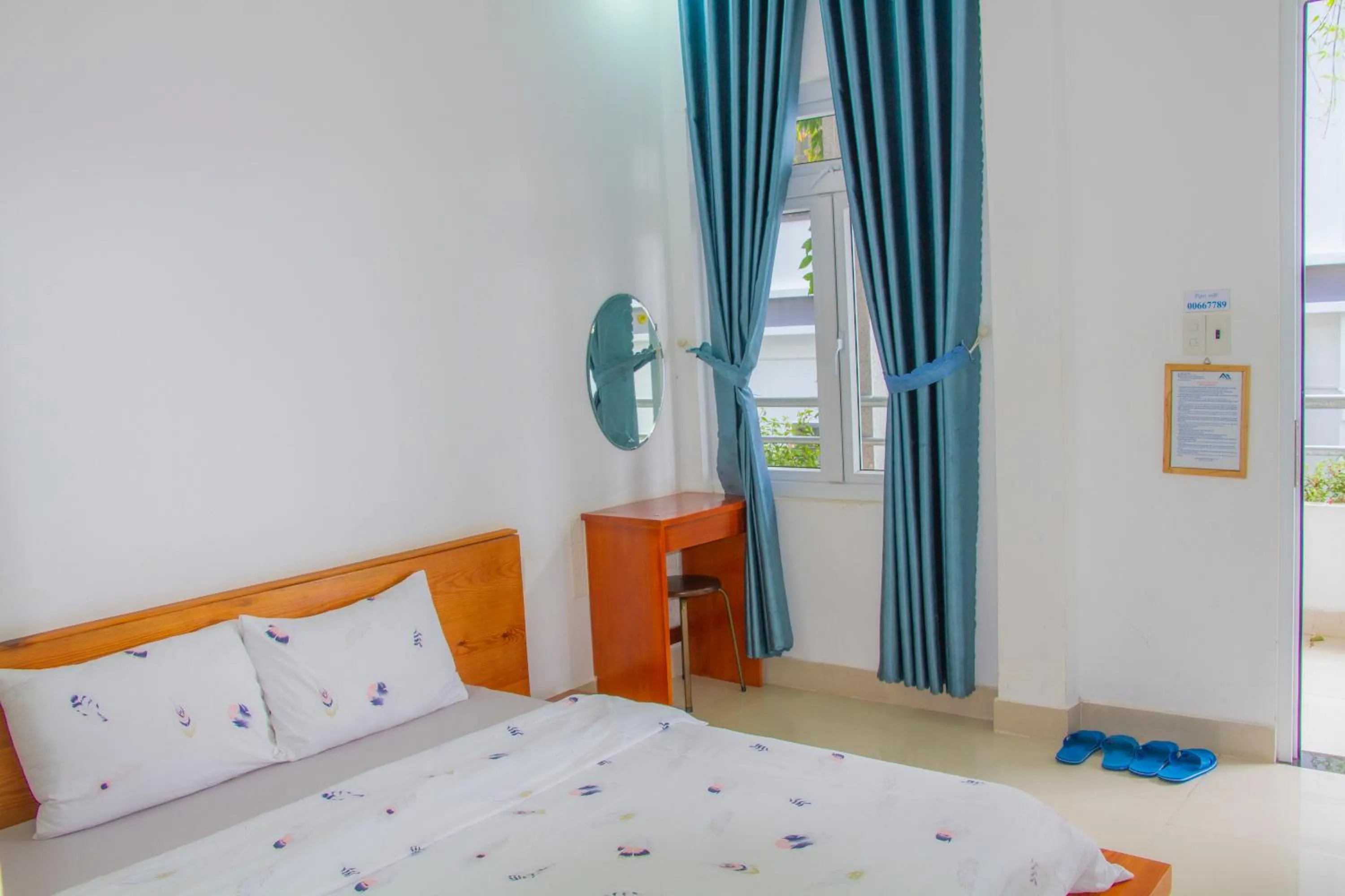 Bed in Ha Khoa Hotel Dalat