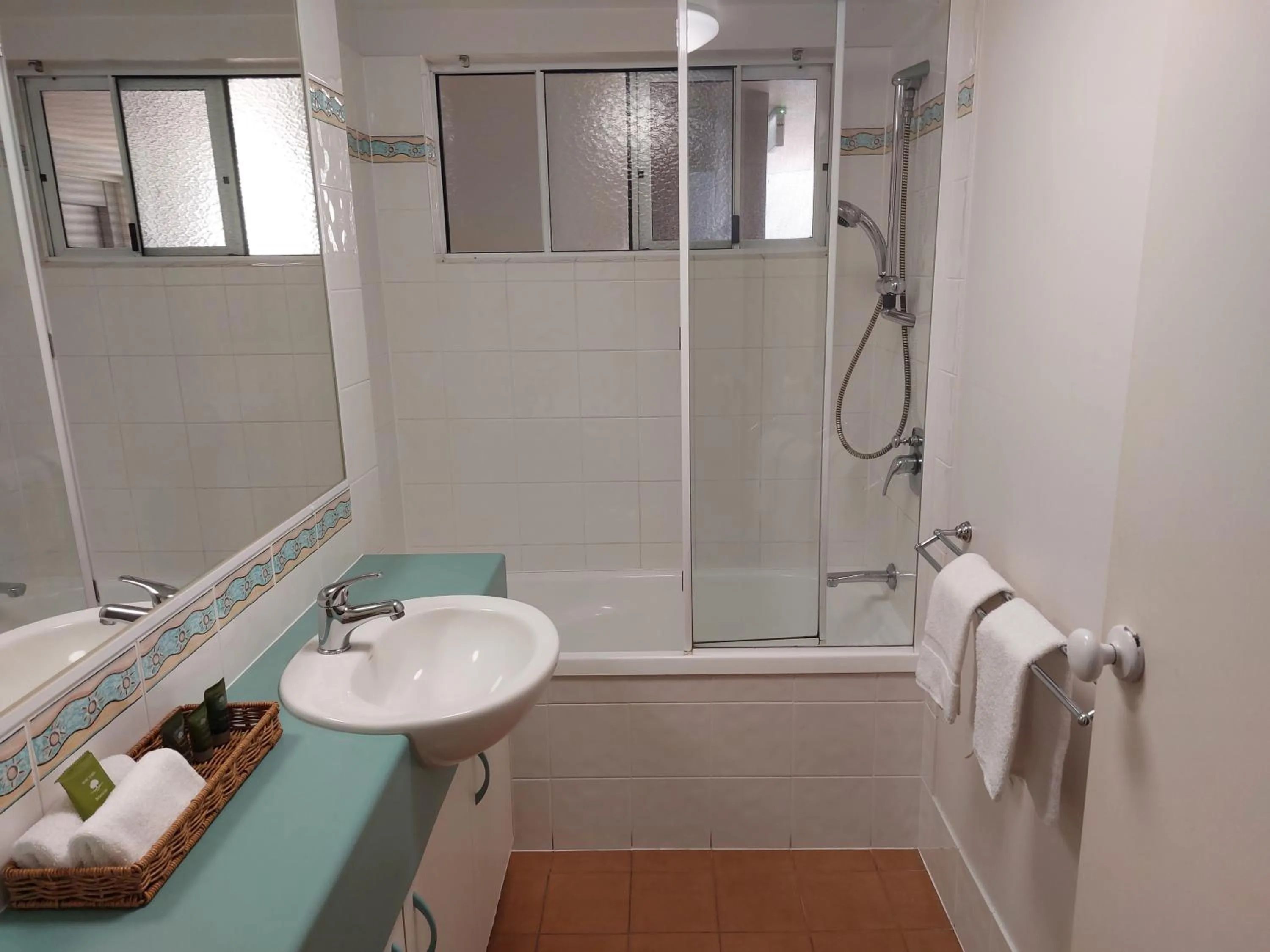 Bathroom in Sandy Shores Holiday Units