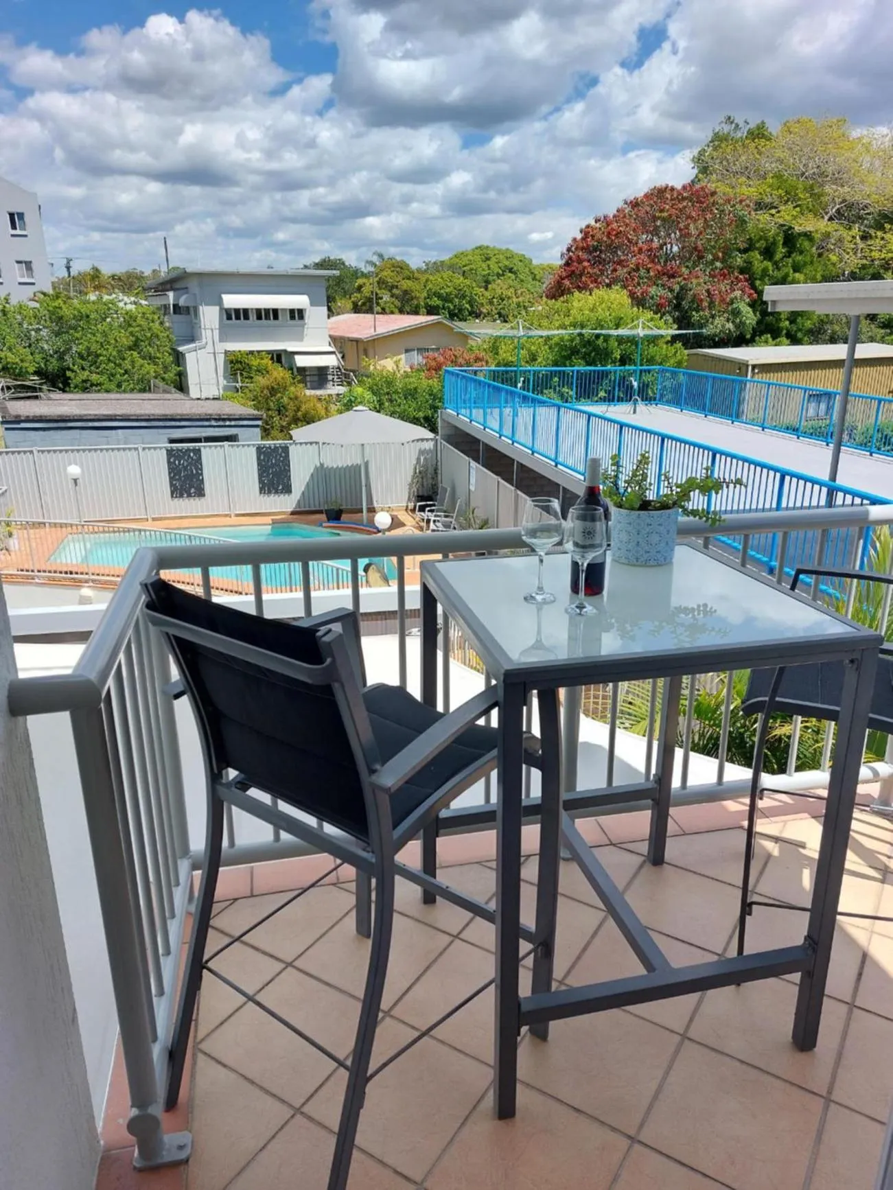 Balcony/Terrace in Sandy Shores Holiday Units