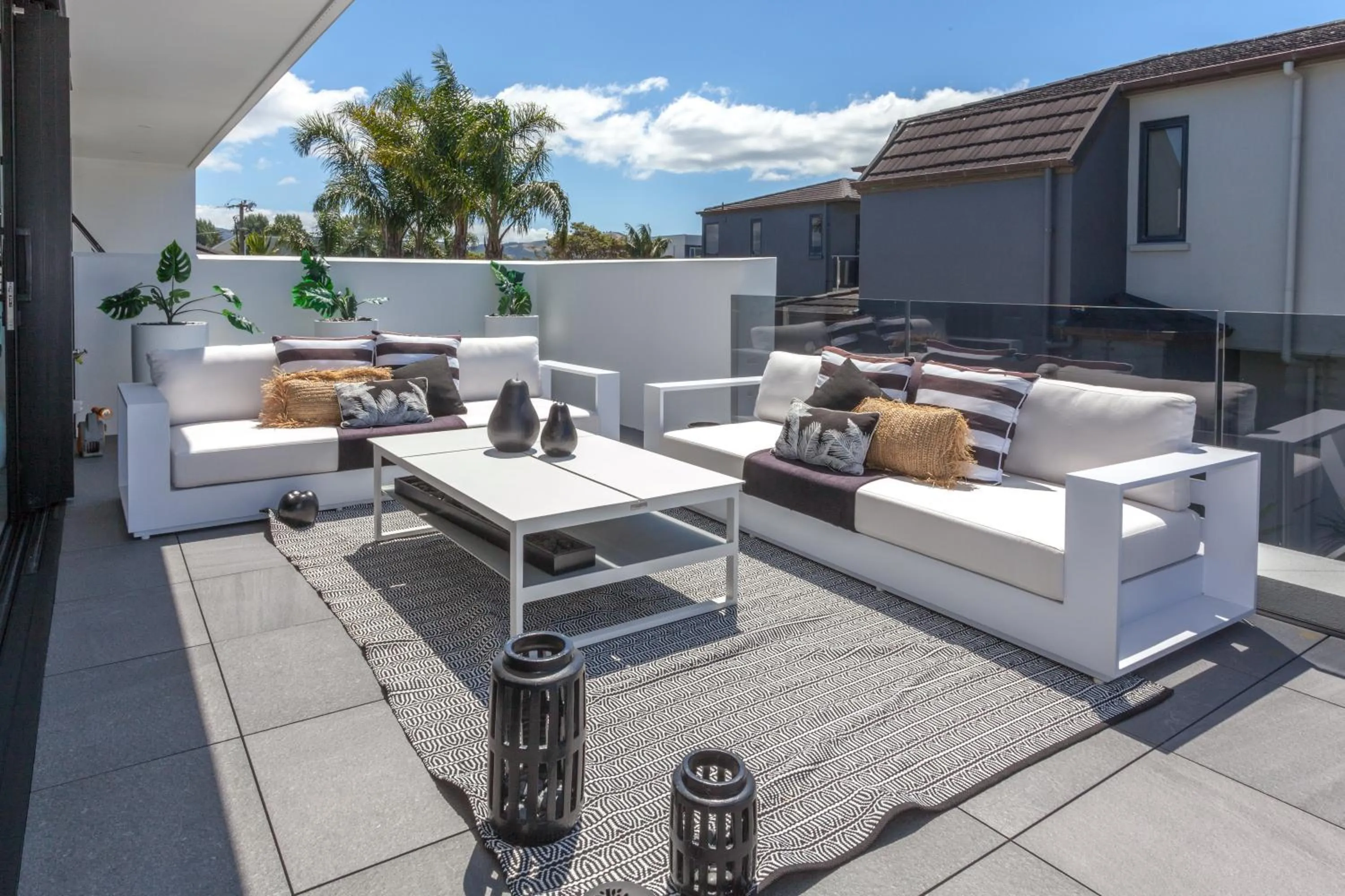 Patio in Waters Edge B&B