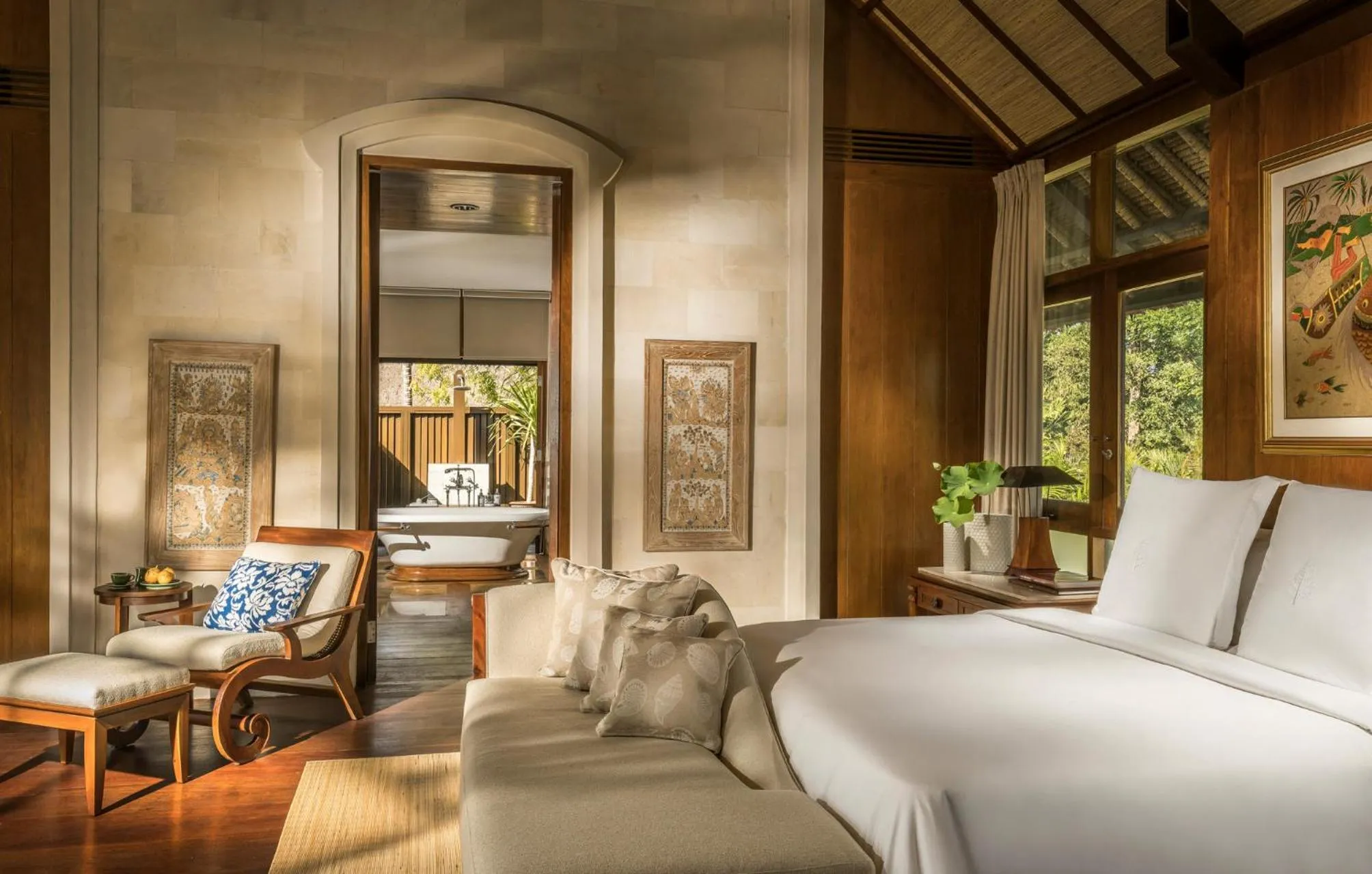 Bedroom, Bed in Four Seasons Resort Bali at Jimbaran Bay