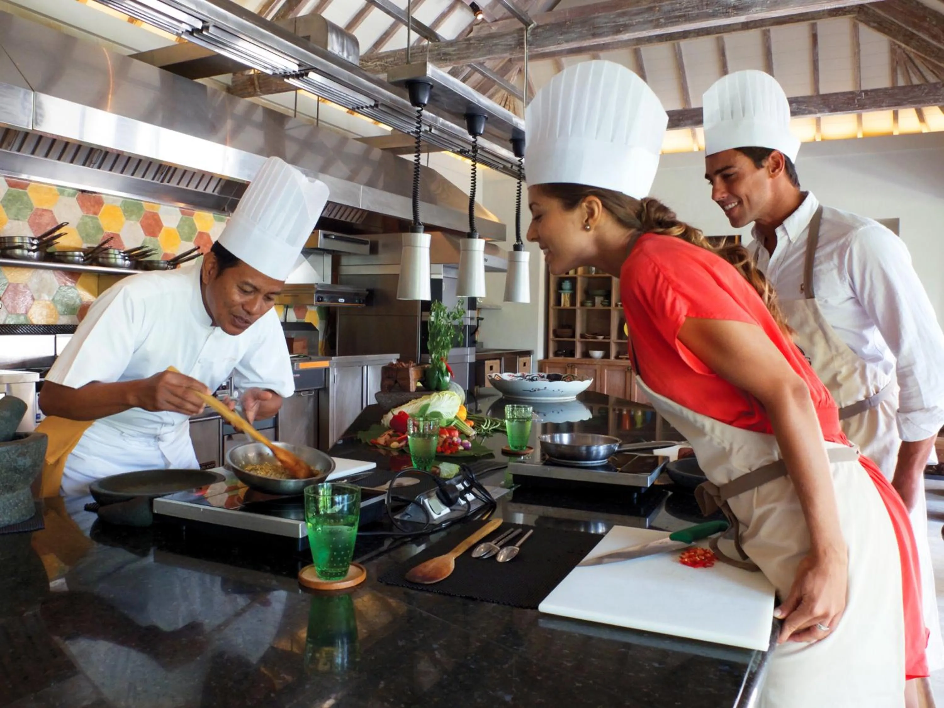 Entertainment in Four Seasons Resort Bali at Jimbaran Bay