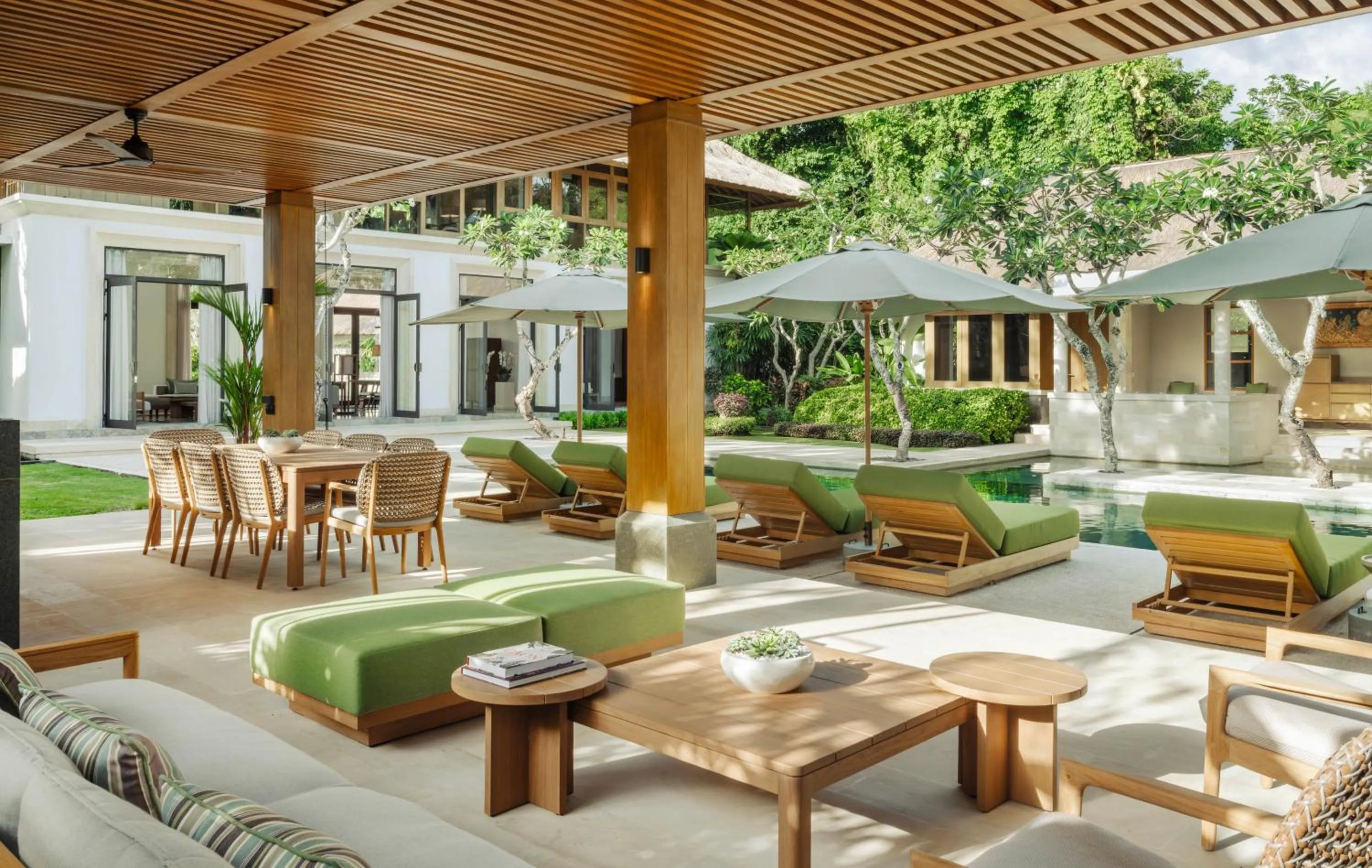 Seating area in Four Seasons Resort Bali at Jimbaran Bay