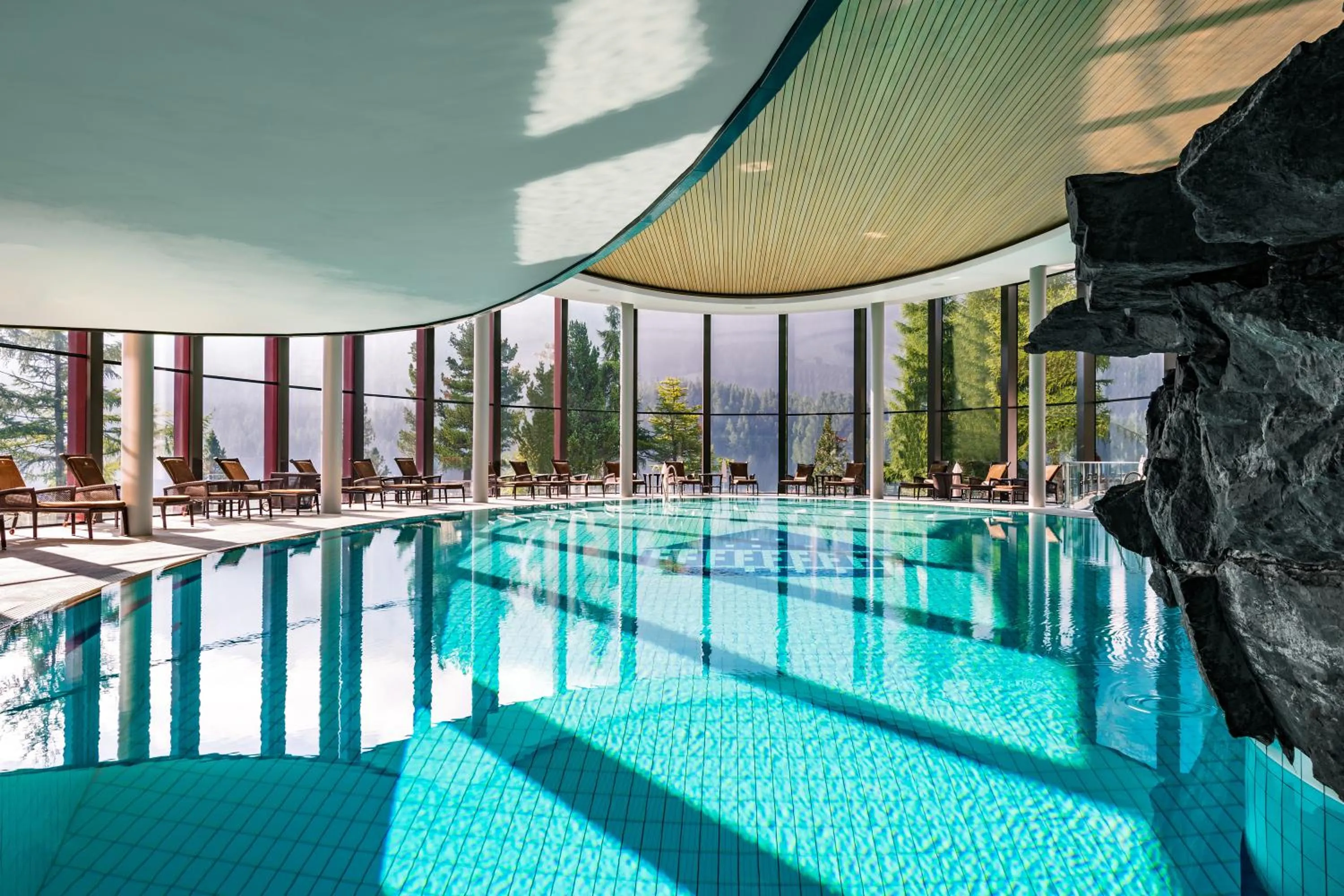 Spa and wellness centre/facilities in Badrutt's Palace Hotel St Moritz