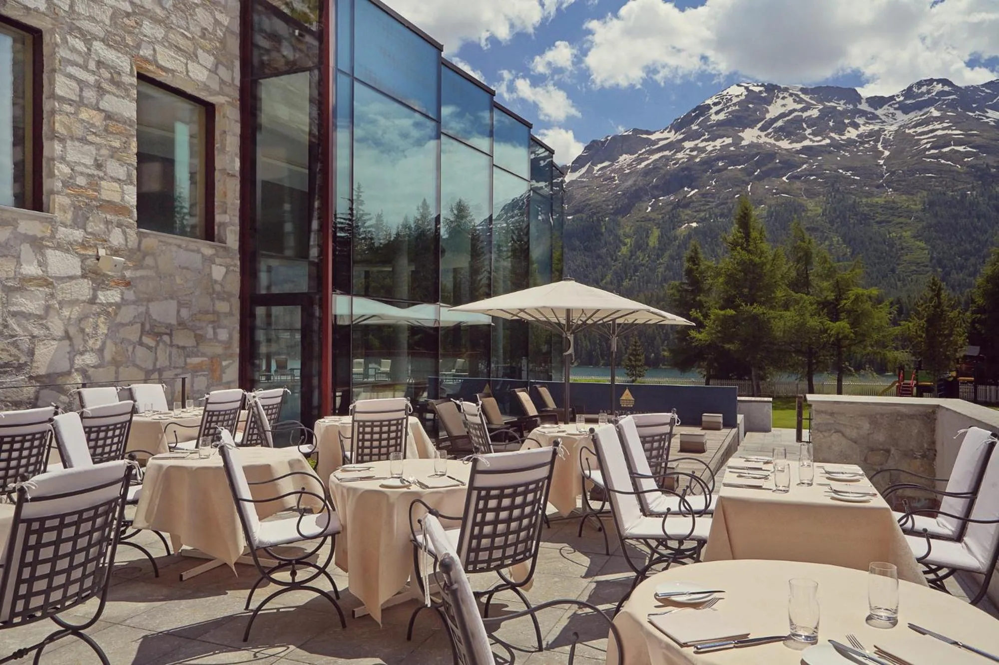 Restaurant/places to eat in Badrutt's Palace Hotel St Moritz