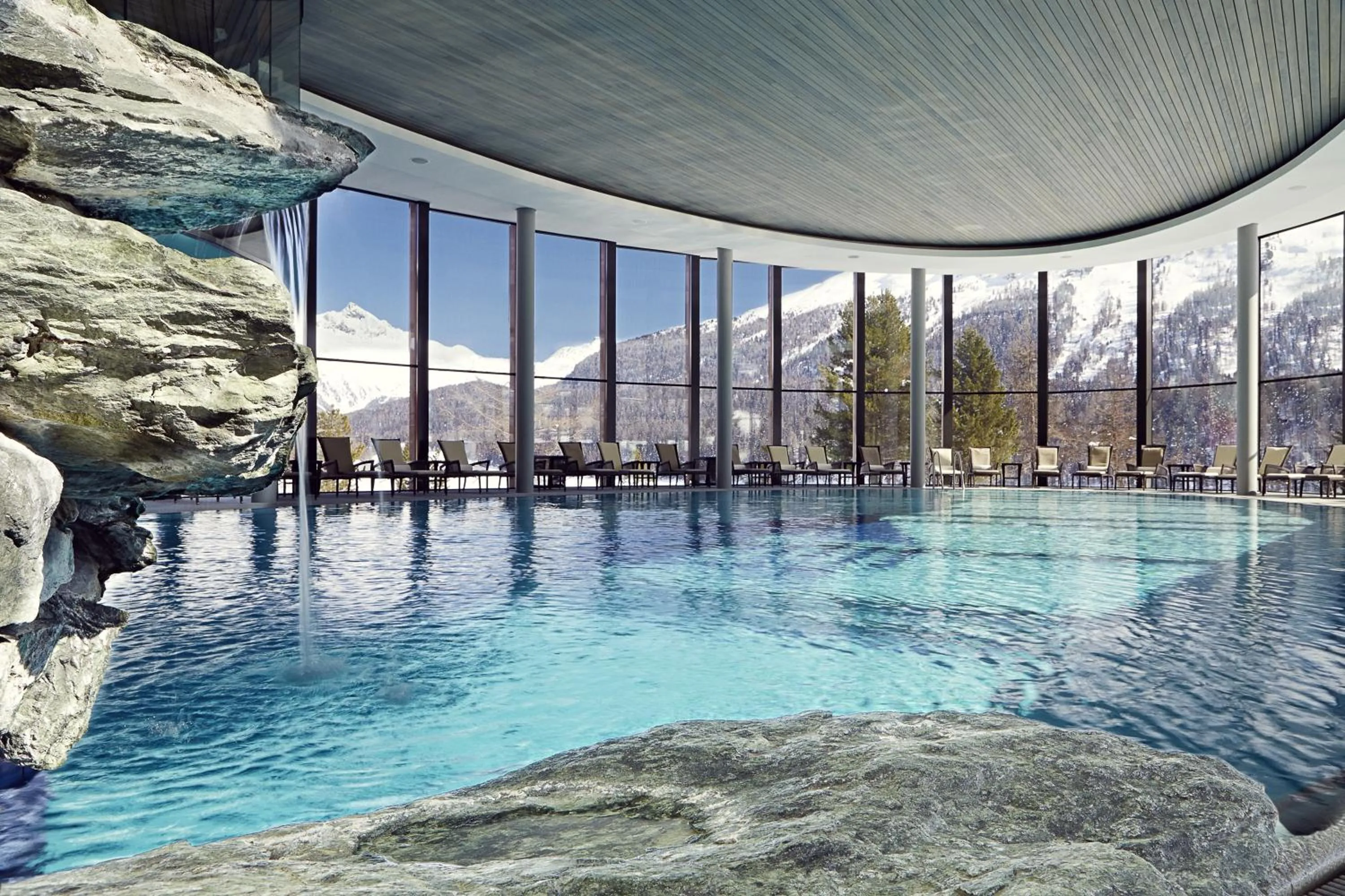 Spa and wellness centre/facilities in Badrutt's Palace Hotel St Moritz