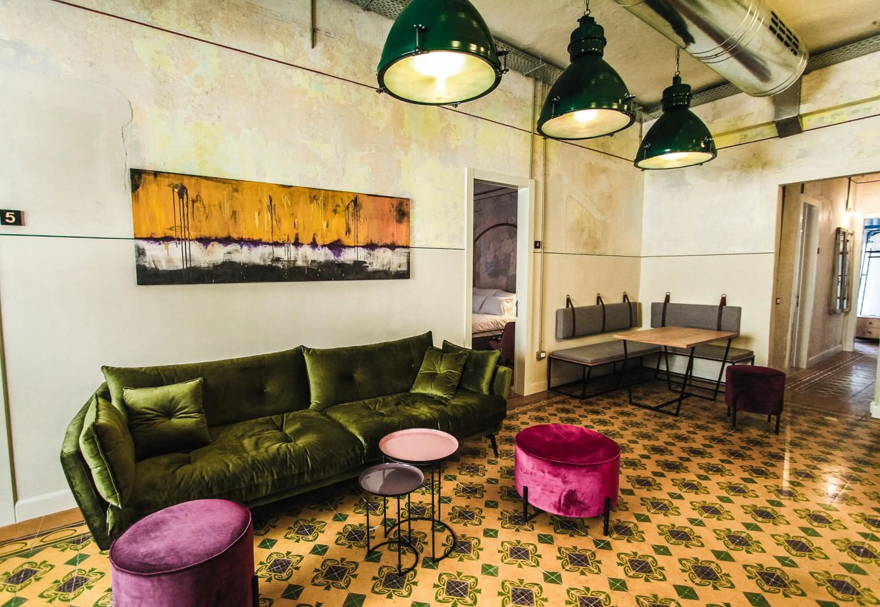 Seating area in Jojo TLV