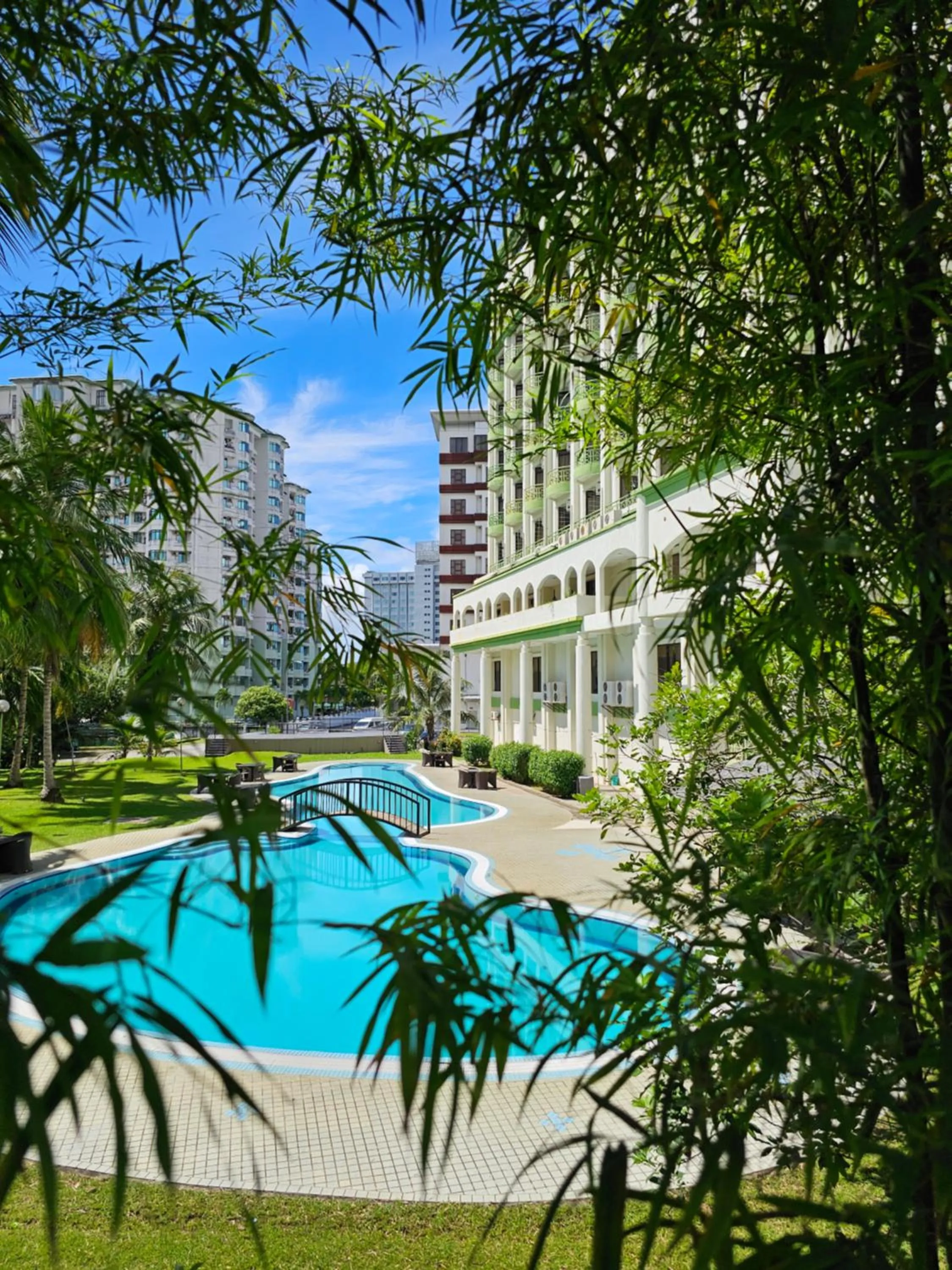 Pool view in De Greenish Village Langkawi