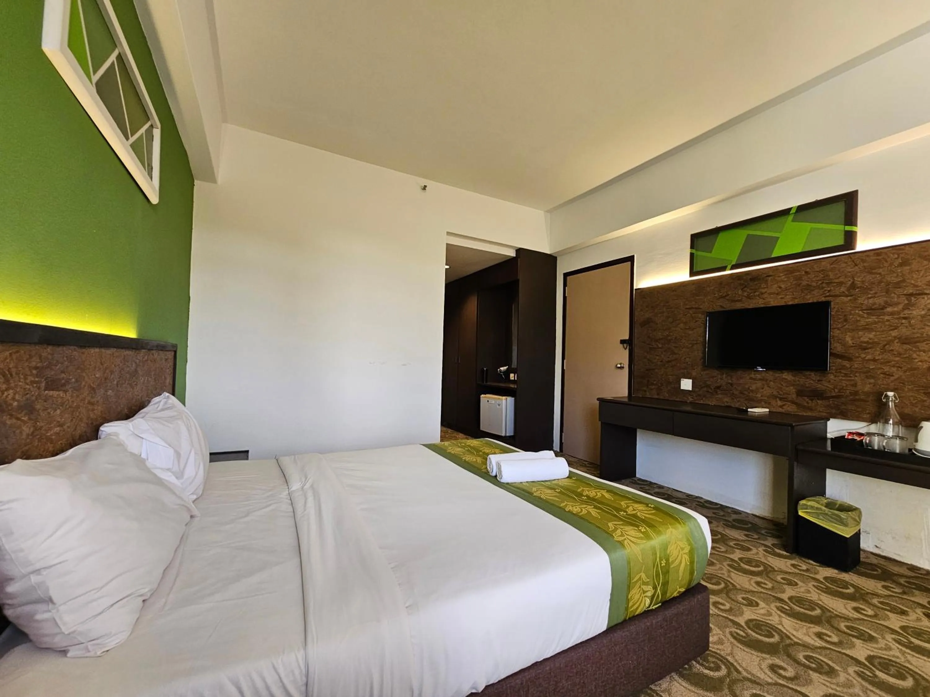 Bed in De Greenish Village Langkawi