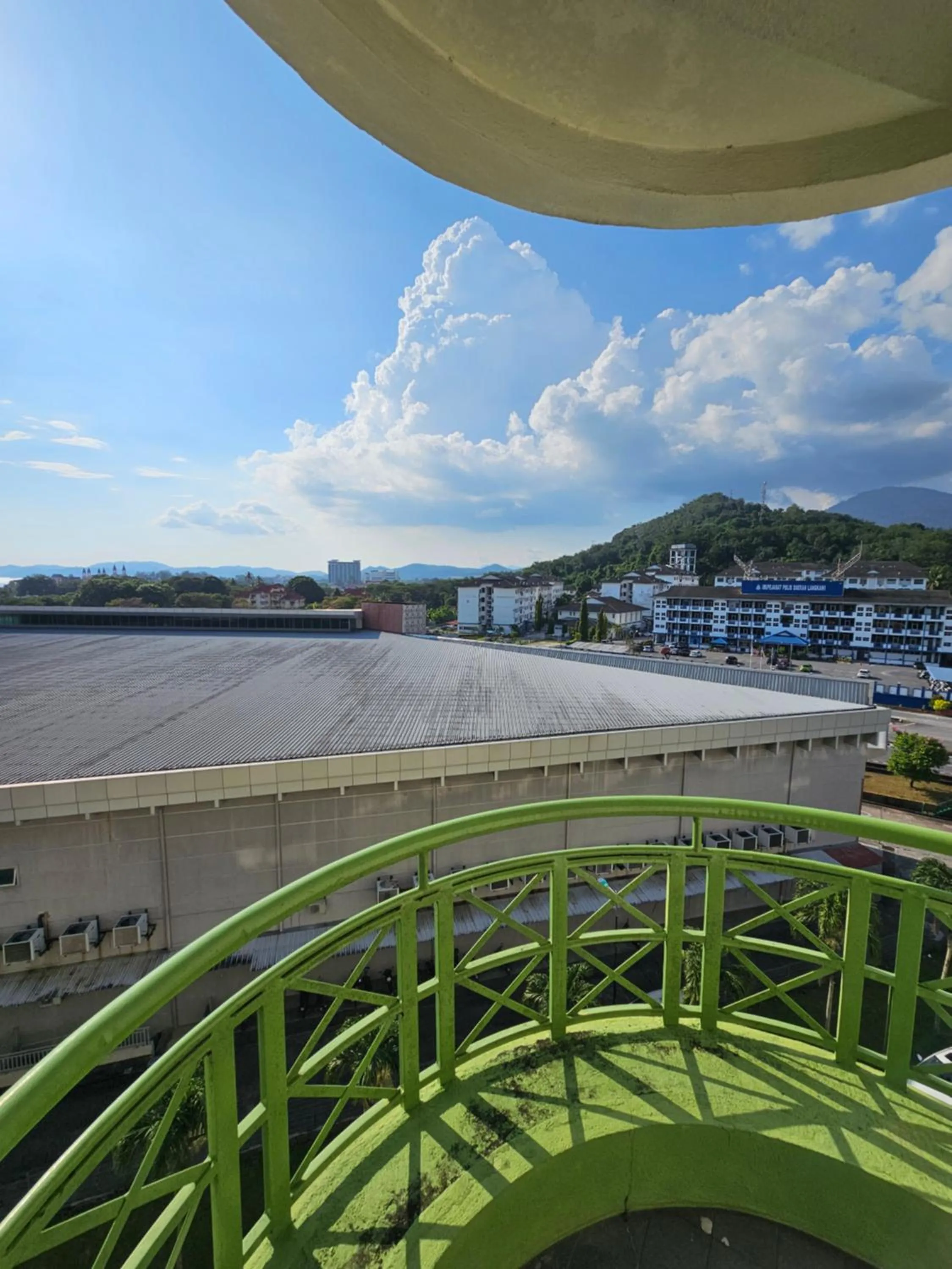 Balcony/Terrace in De Greenish Village Langkawi