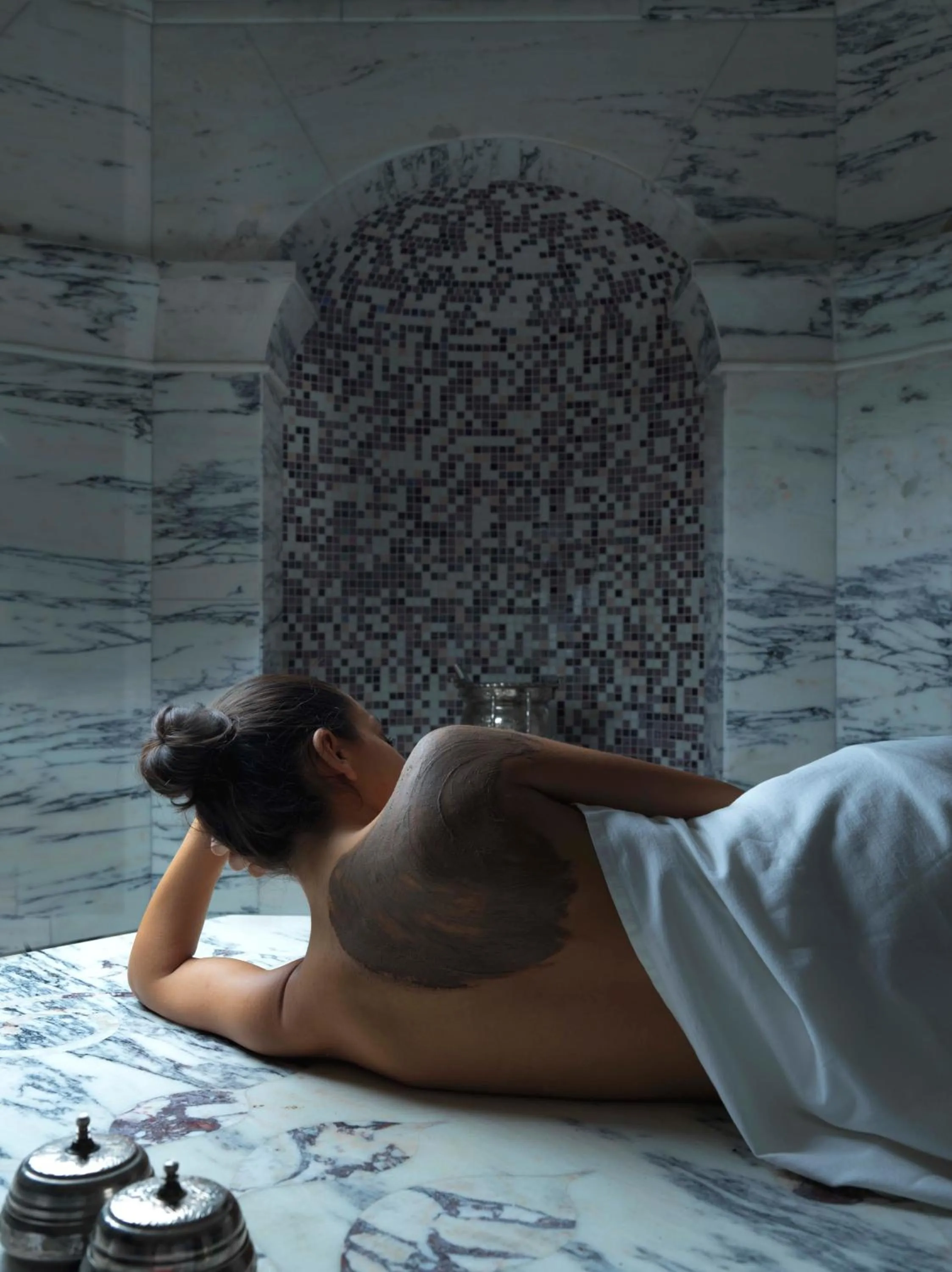 Steam room in Four Seasons Hotel Baku