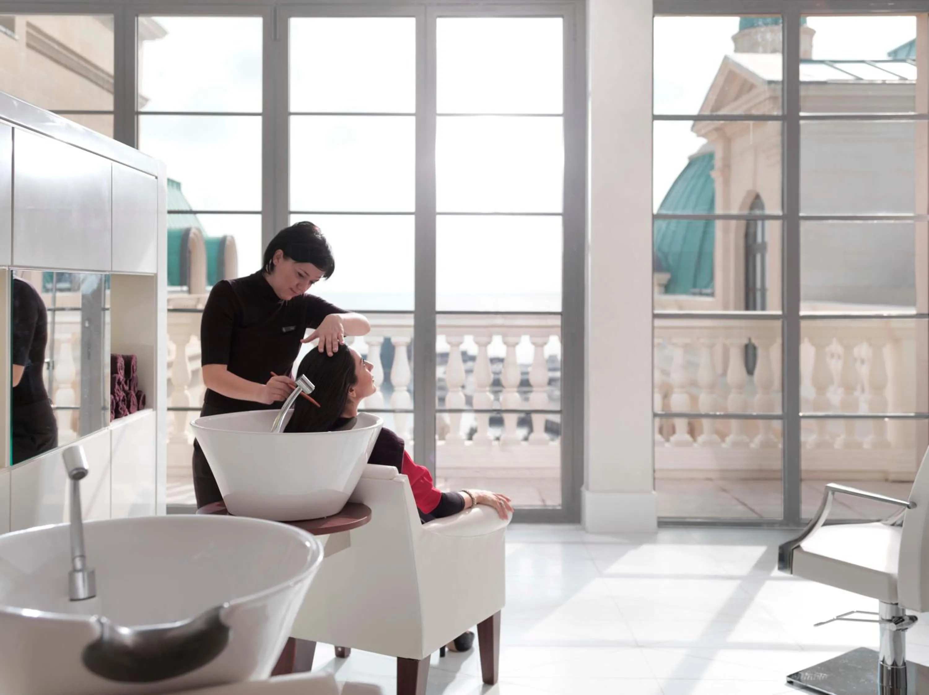 Staff in Four Seasons Hotel Baku