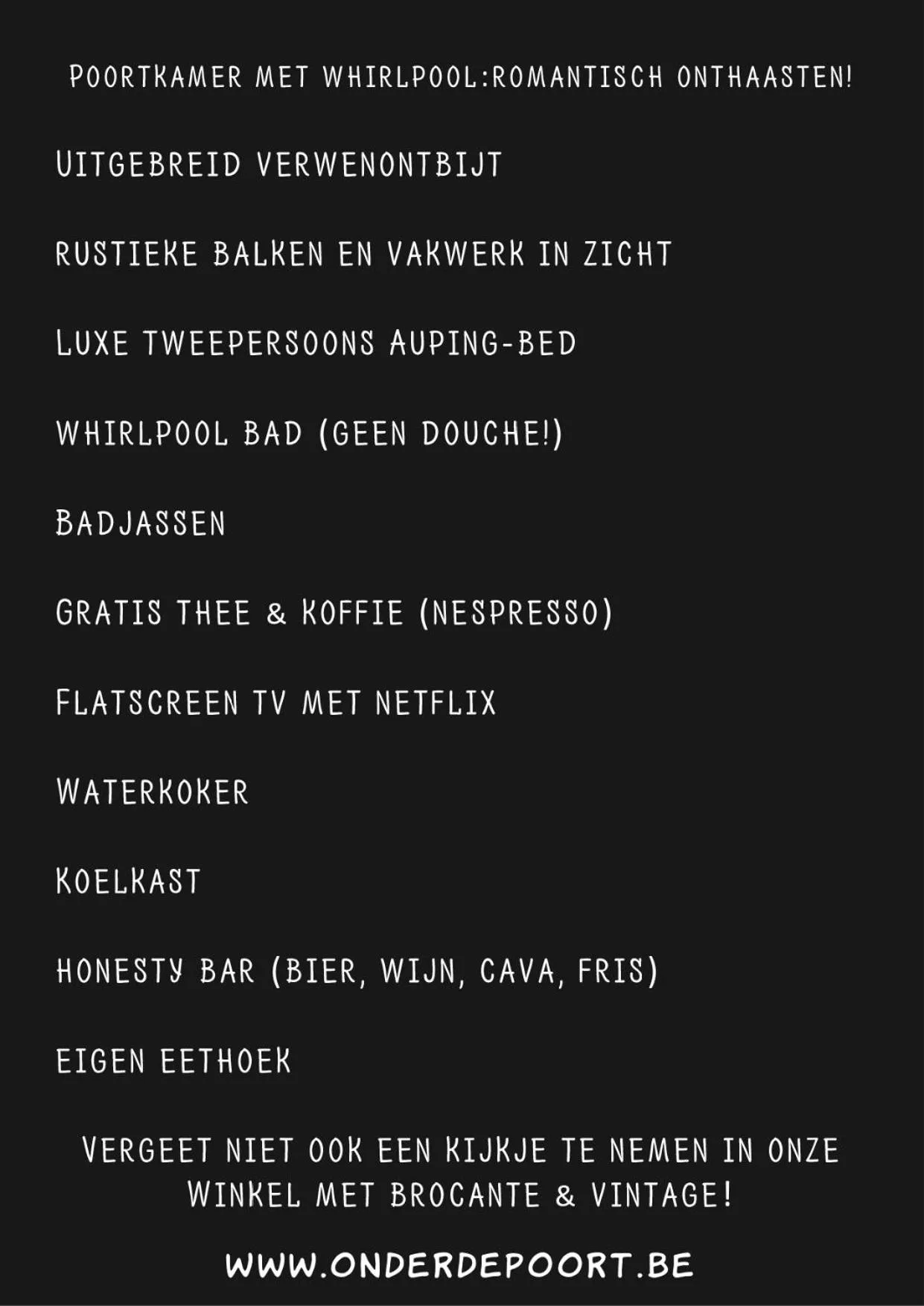 Een vleugje wellness in de Voerstreek - Bed & Brocante Onder de Poort