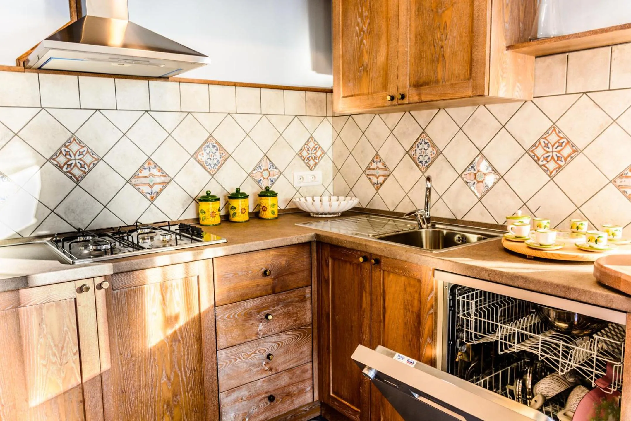 Kitchen or kitchenette in Villa Capri Wonderful View