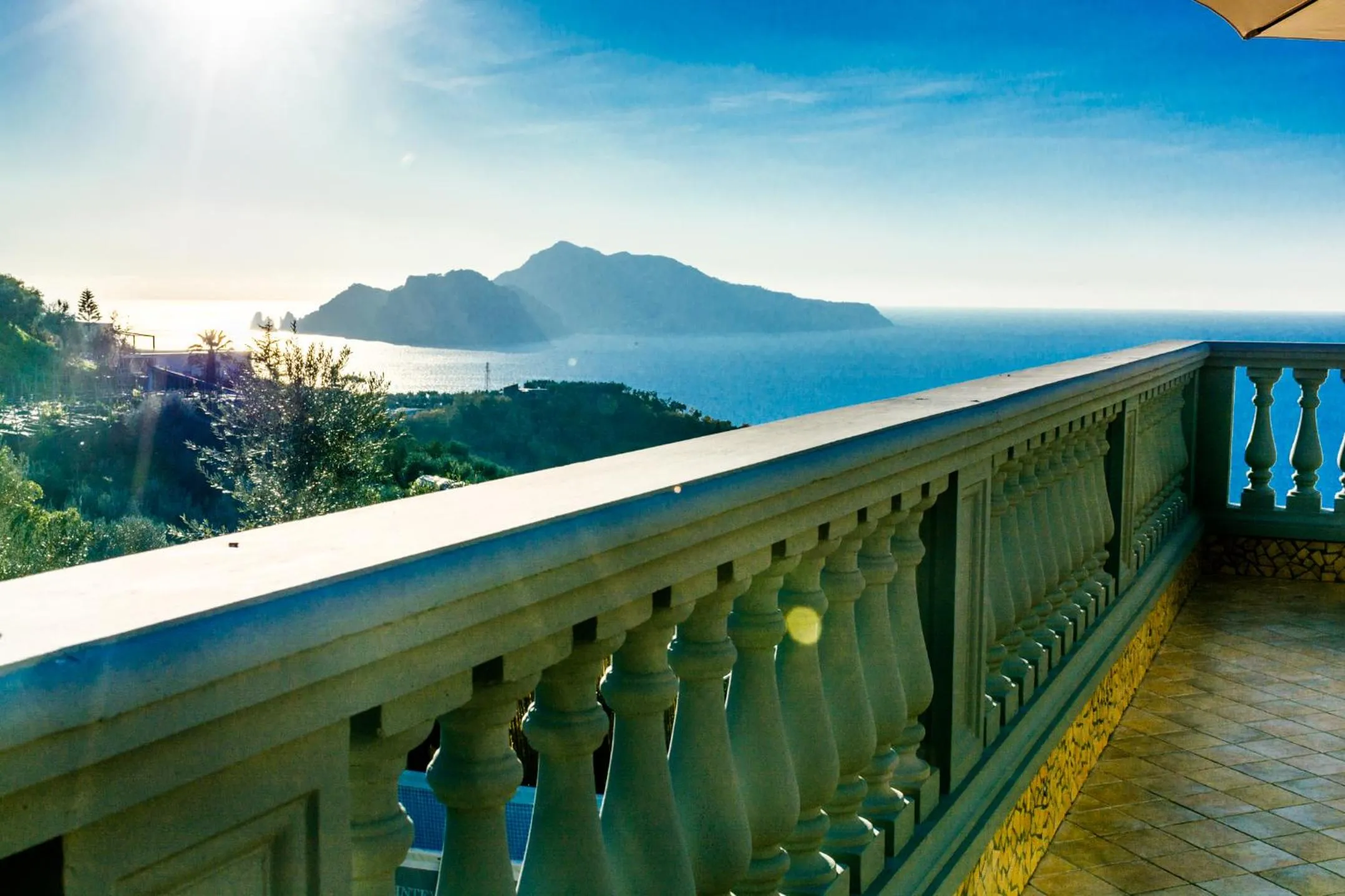 Balcony/Terrace in Villa Capri Wonderful View