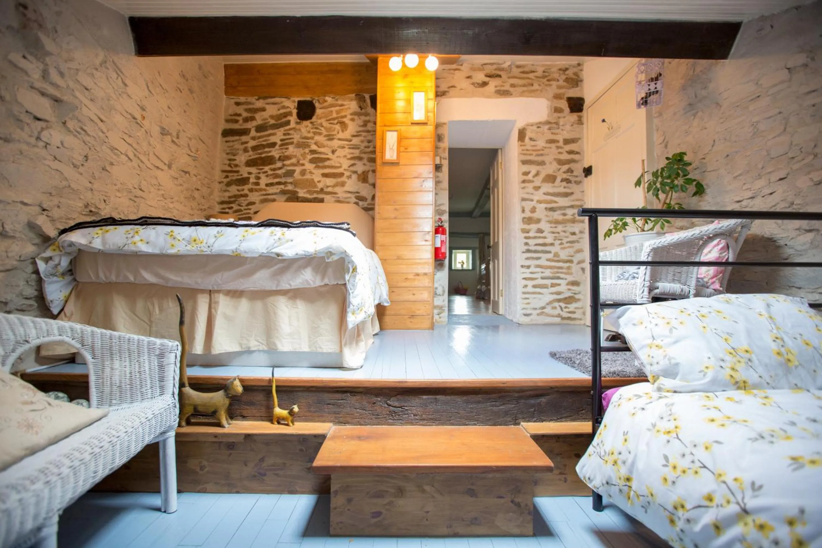 Bed in La Maison Des Fleurs