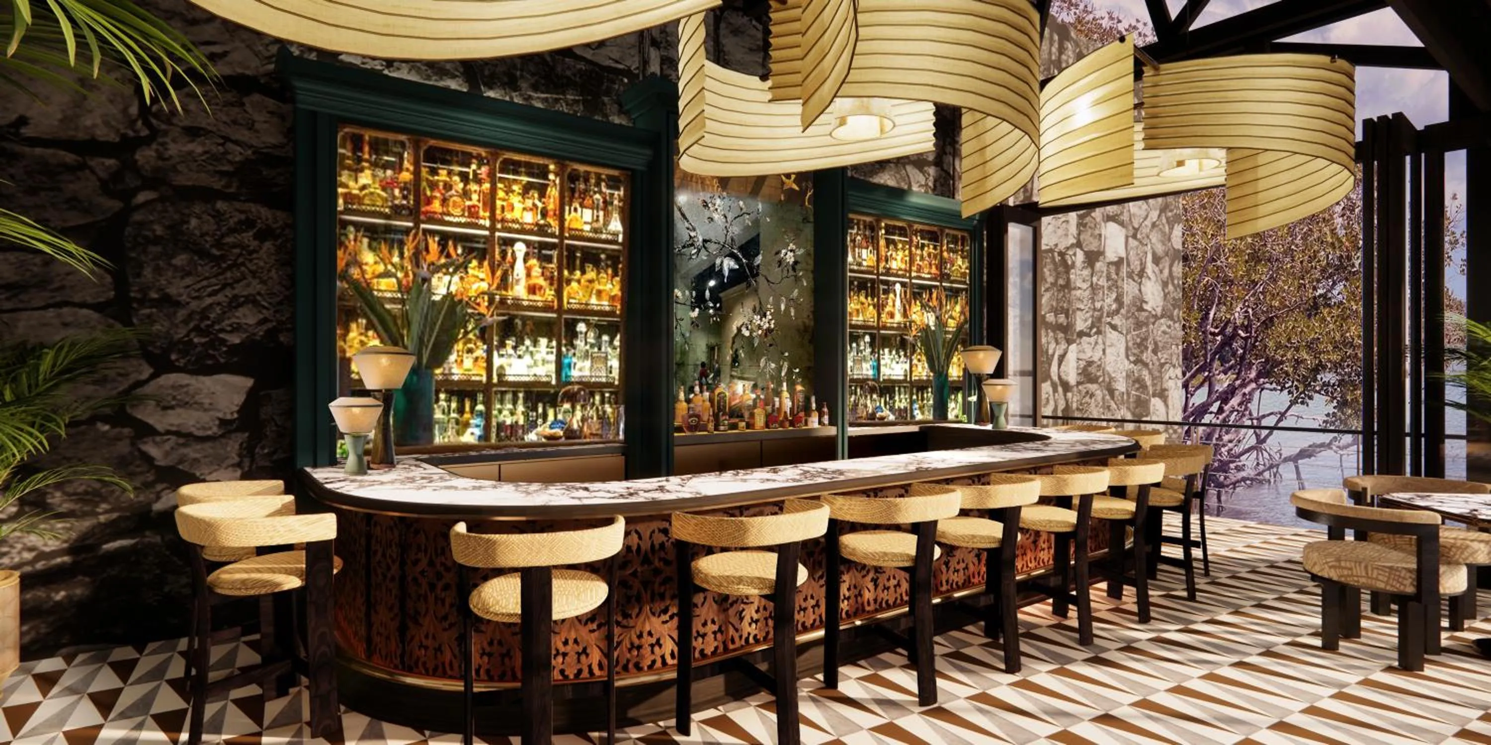 Restaurant/places to eat in Four Seasons Resort Mauritius at Anahita