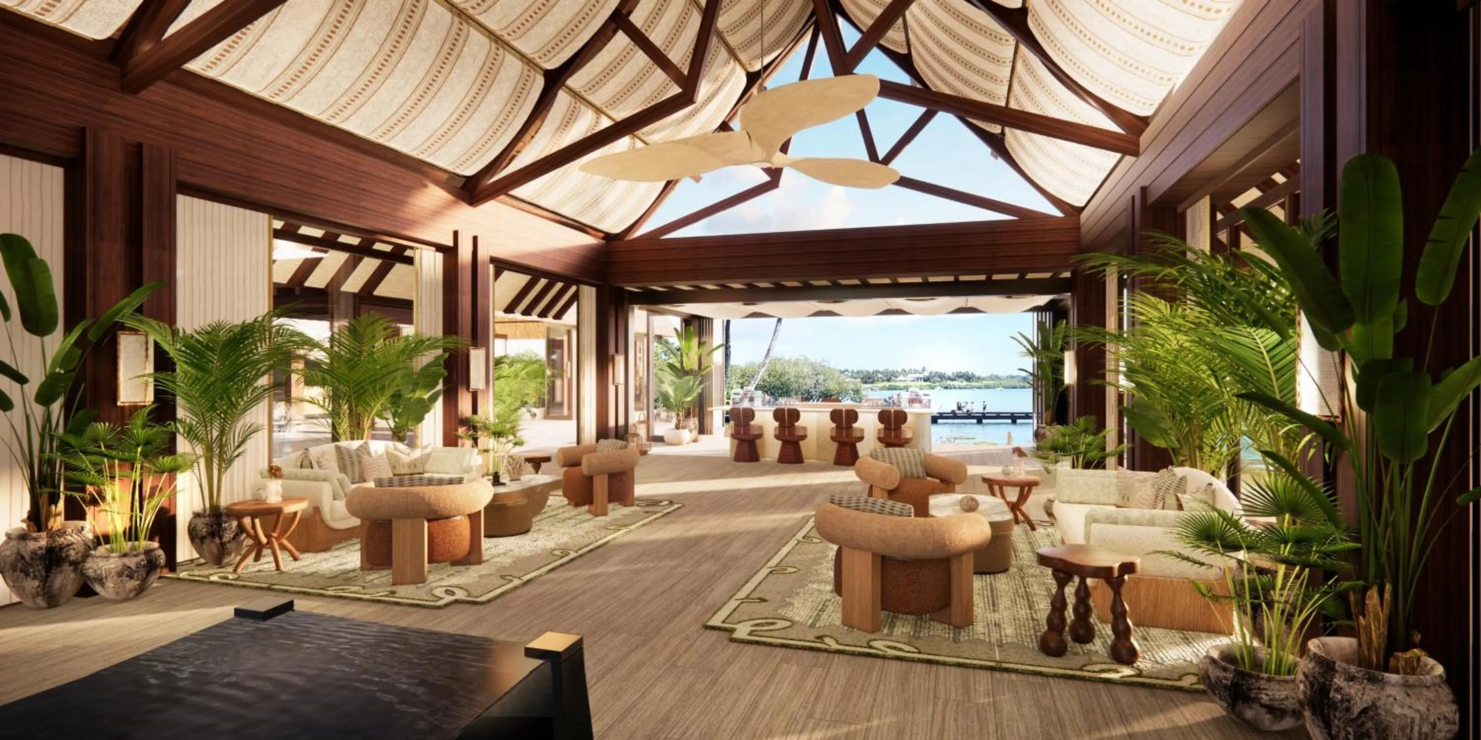 Restaurant/places to eat in Four Seasons Resort Mauritius at Anahita