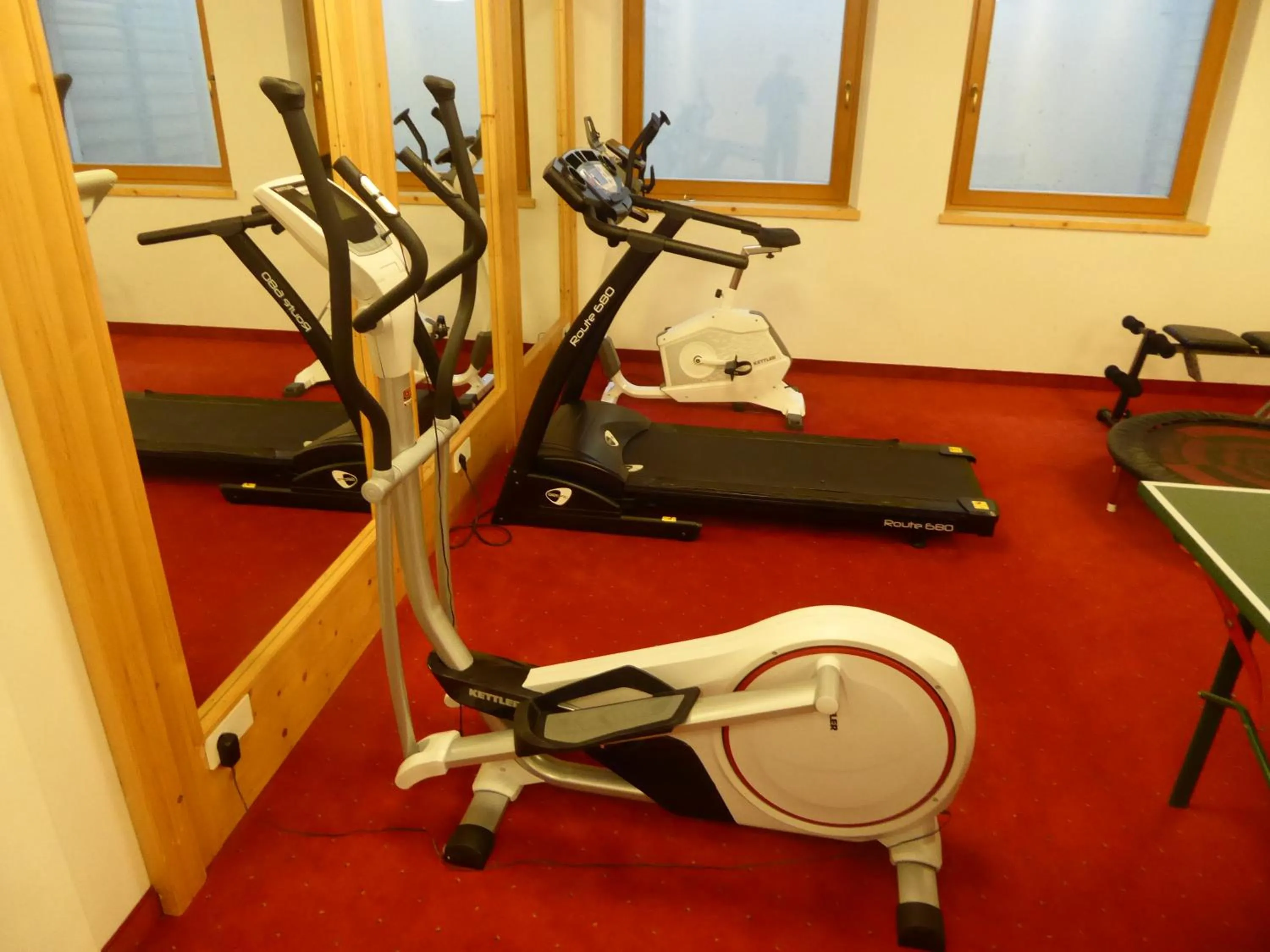 Fitness centre/facilities in Sporthotel Rasen