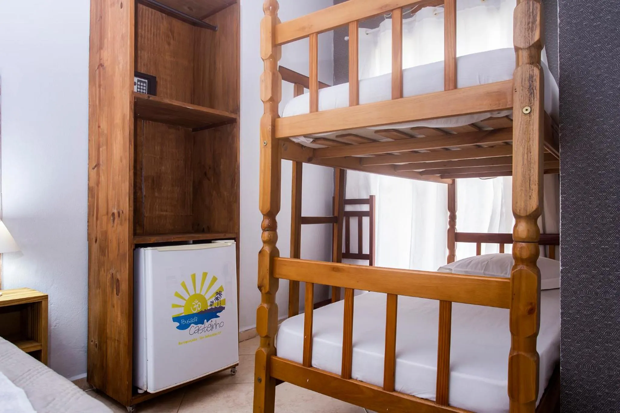 Bedroom, Bed in Pousada Castelinho