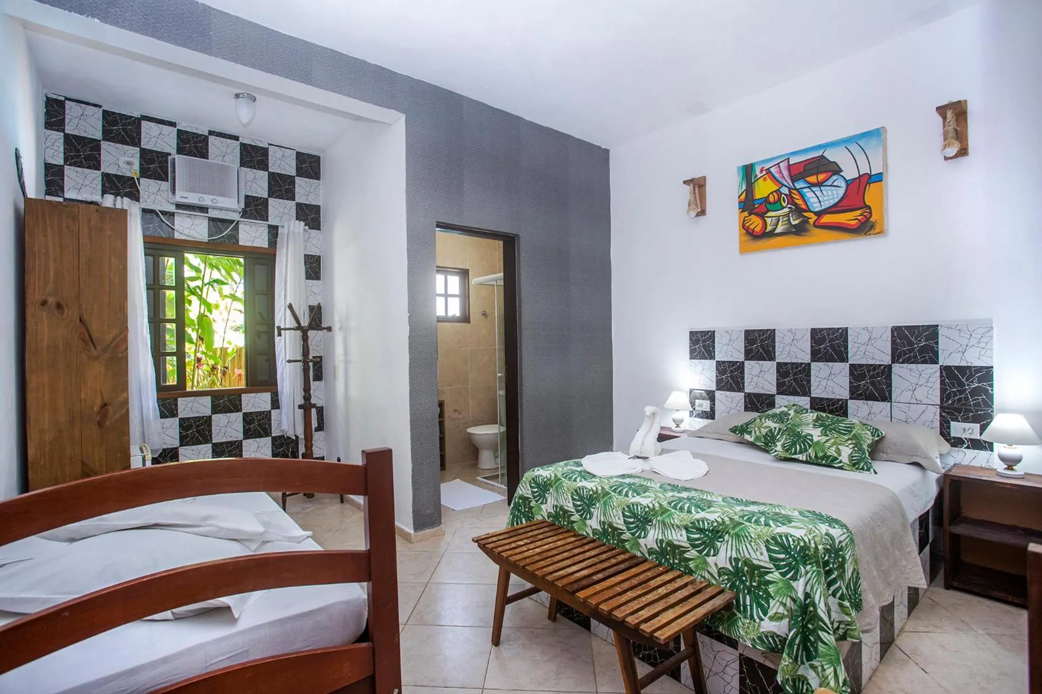 Photo of the whole room, Bed in Pousada Castelinho