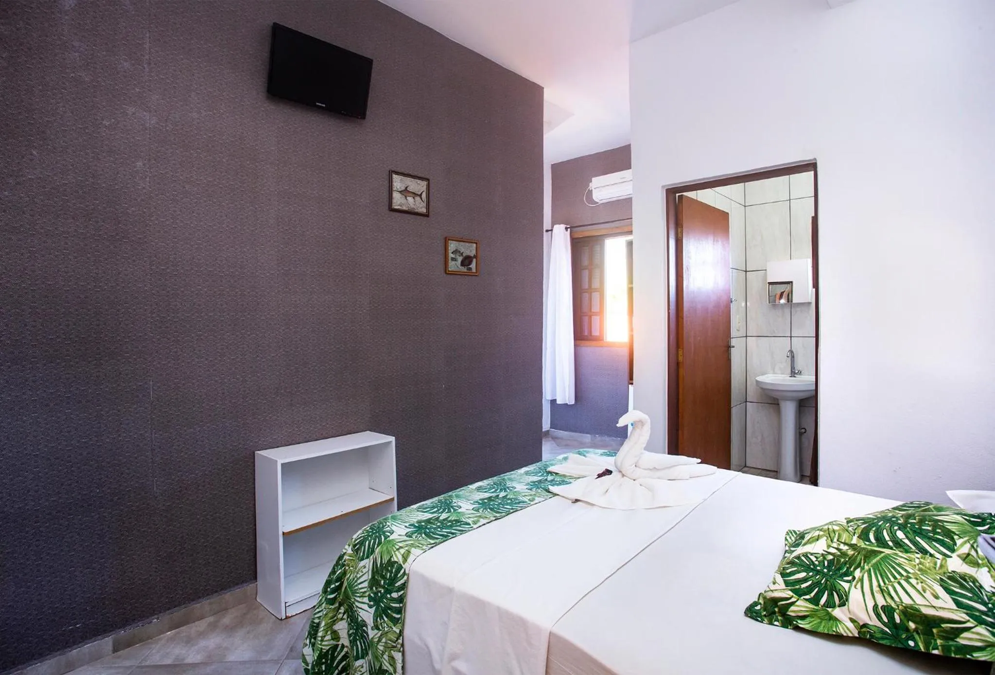 Bedroom, Bed in Pousada Castelinho