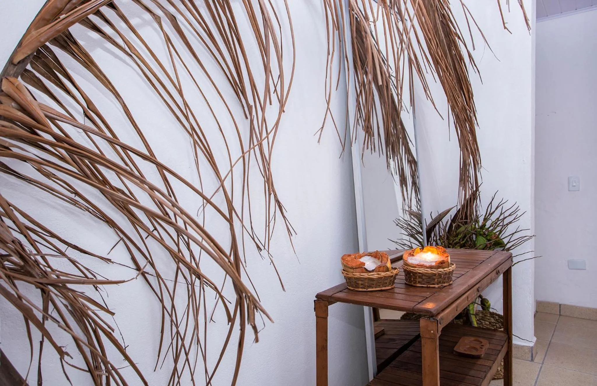 Decorative detail in Pousada Castelinho