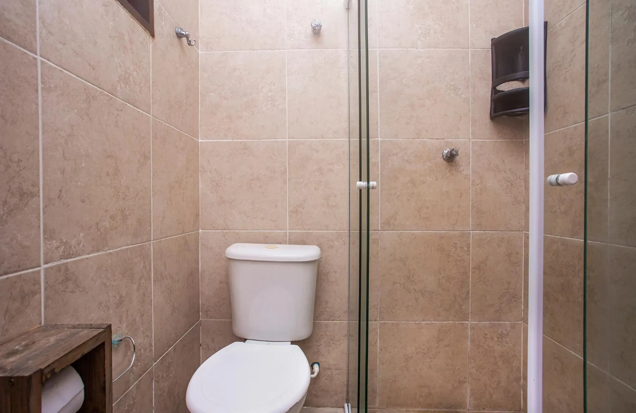 Bathroom in Pousada Castelinho