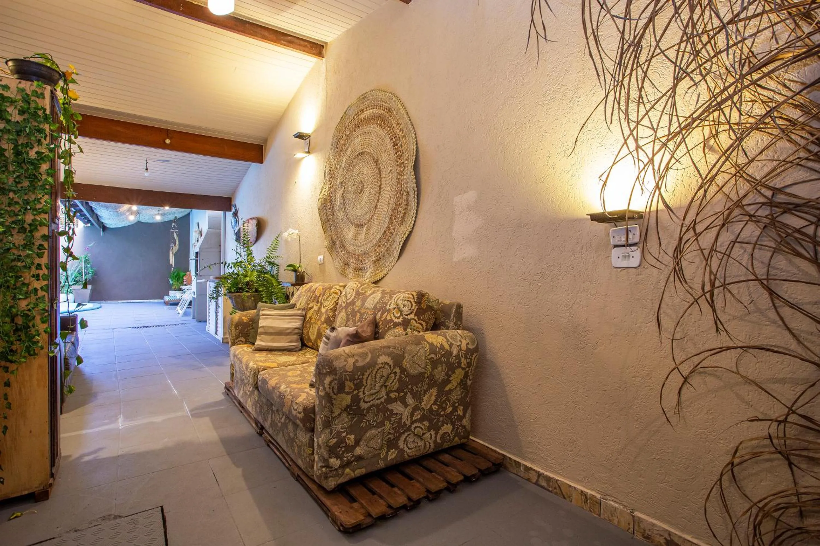 Lobby or reception in Pousada Castelinho