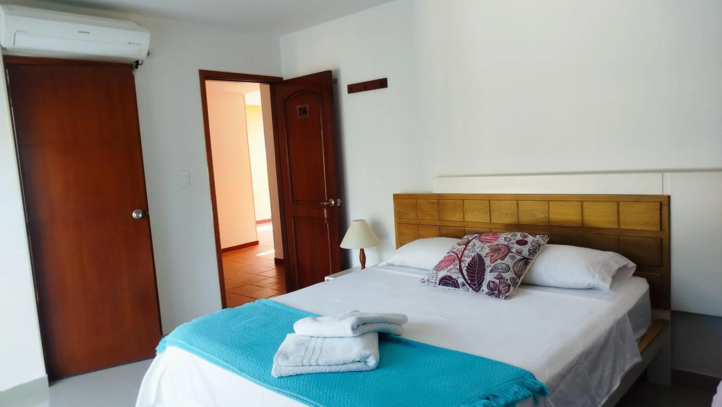 Bed in Casa Luna Hotel