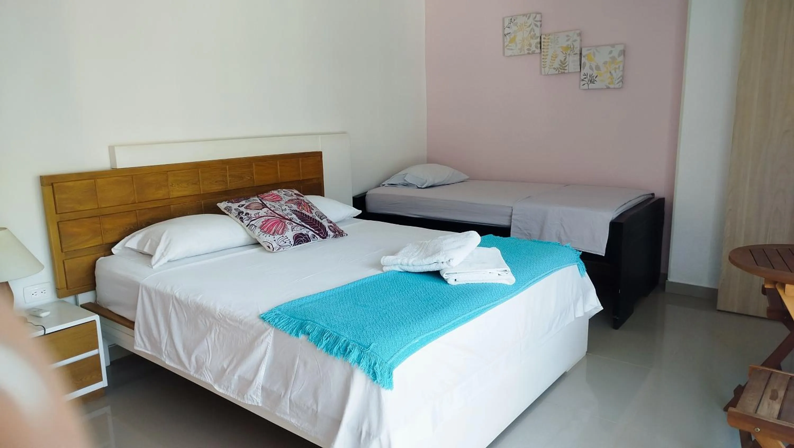 Bed in Casa Luna Hotel