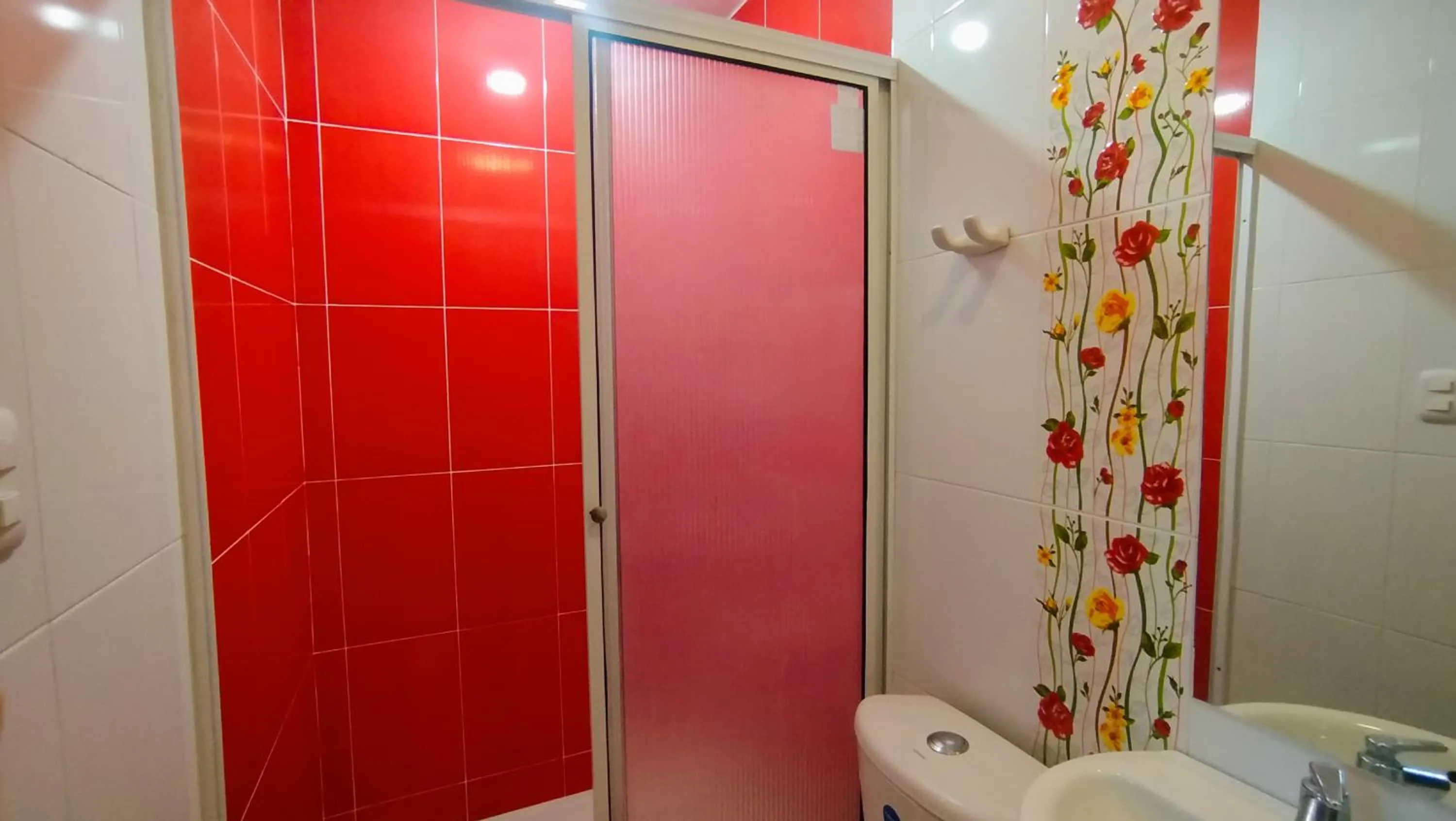 Shower in Casa Luna Hotel