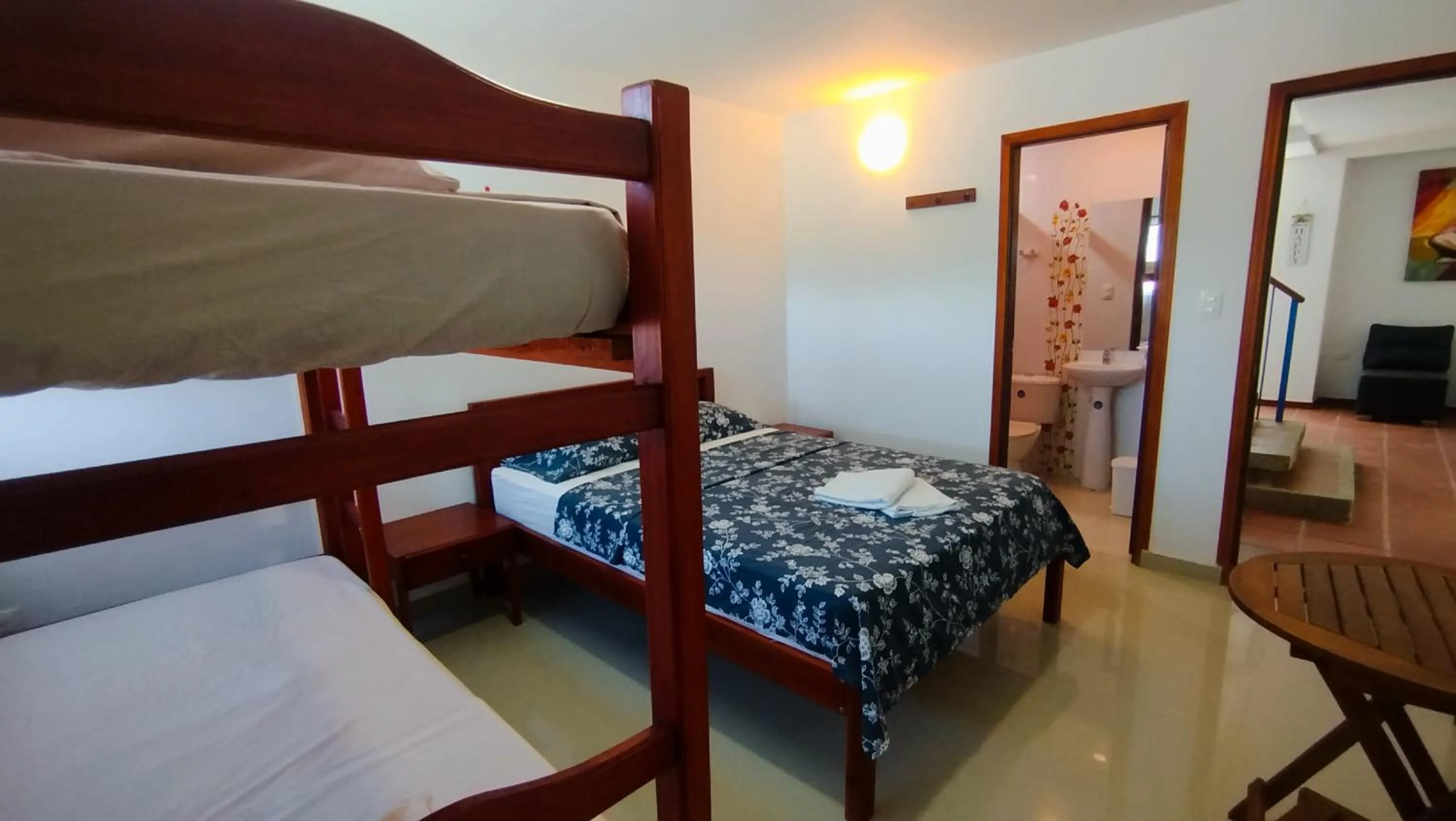 Bed in Casa Luna Hotel