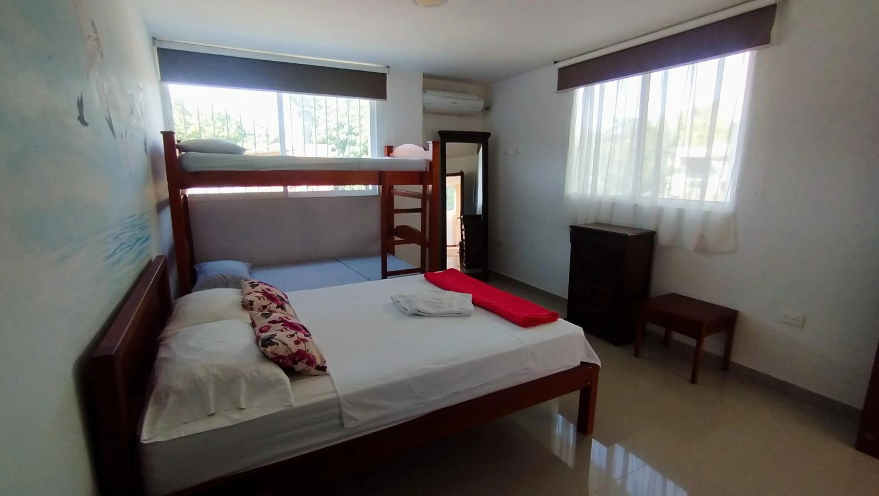 Bed in Casa Luna Hotel