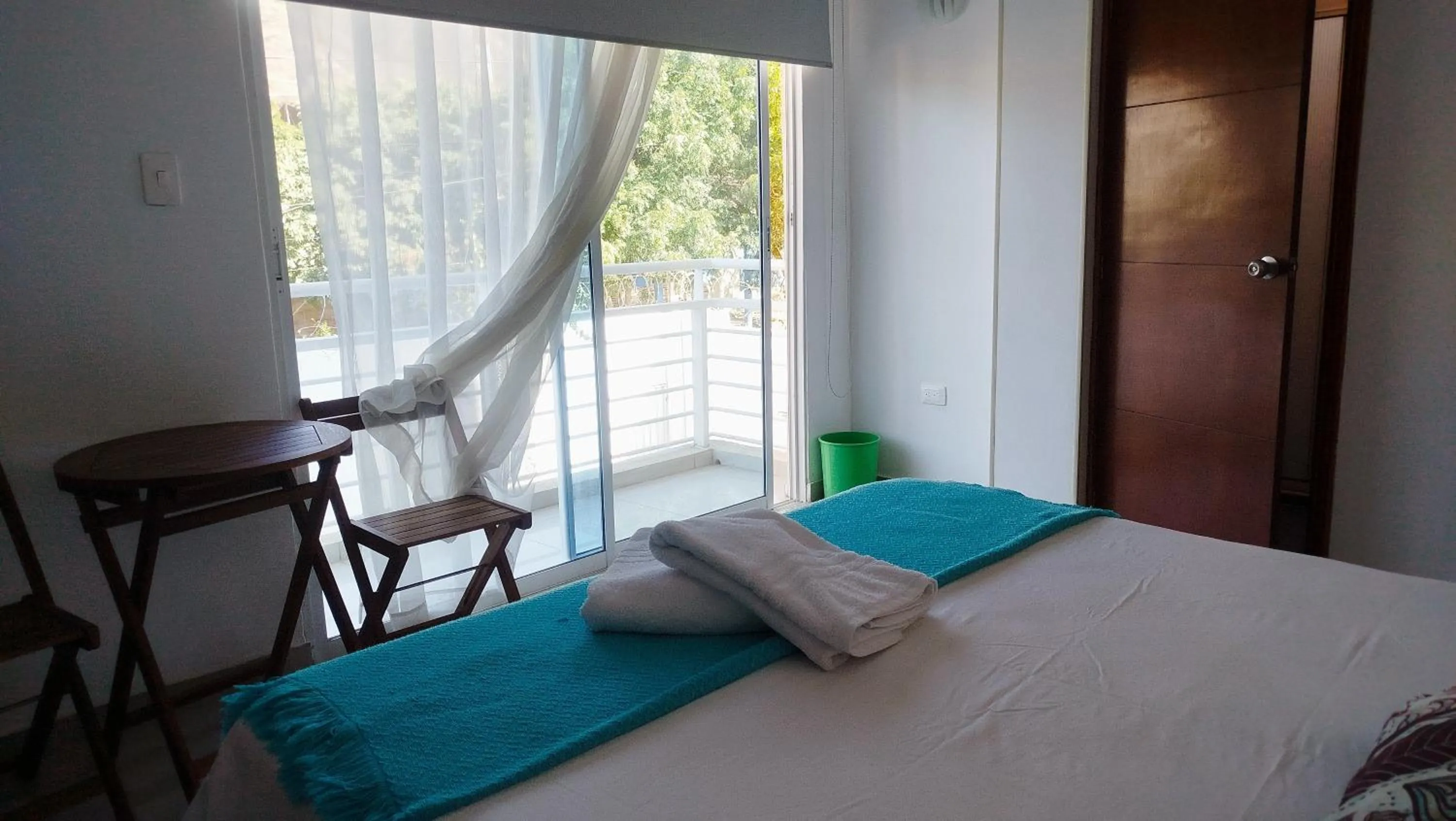 Bed in Casa Luna Hotel