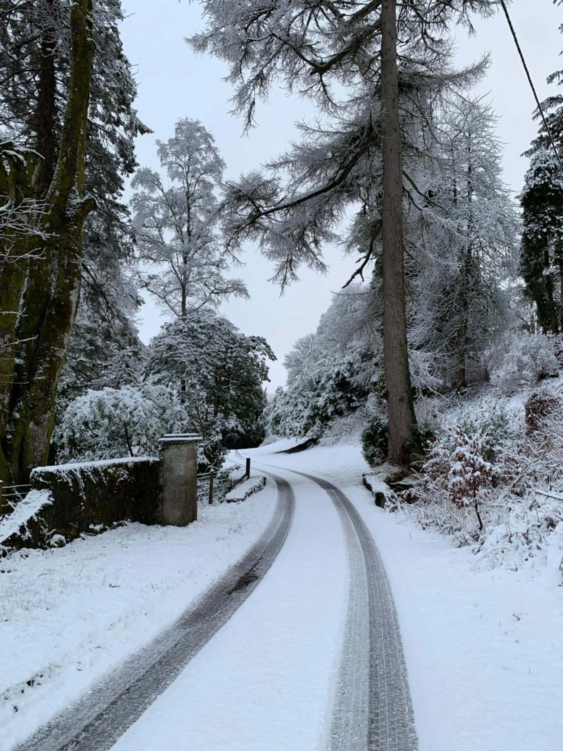 Winter in Invercreran Lodge Luxury Bed & Breakfast