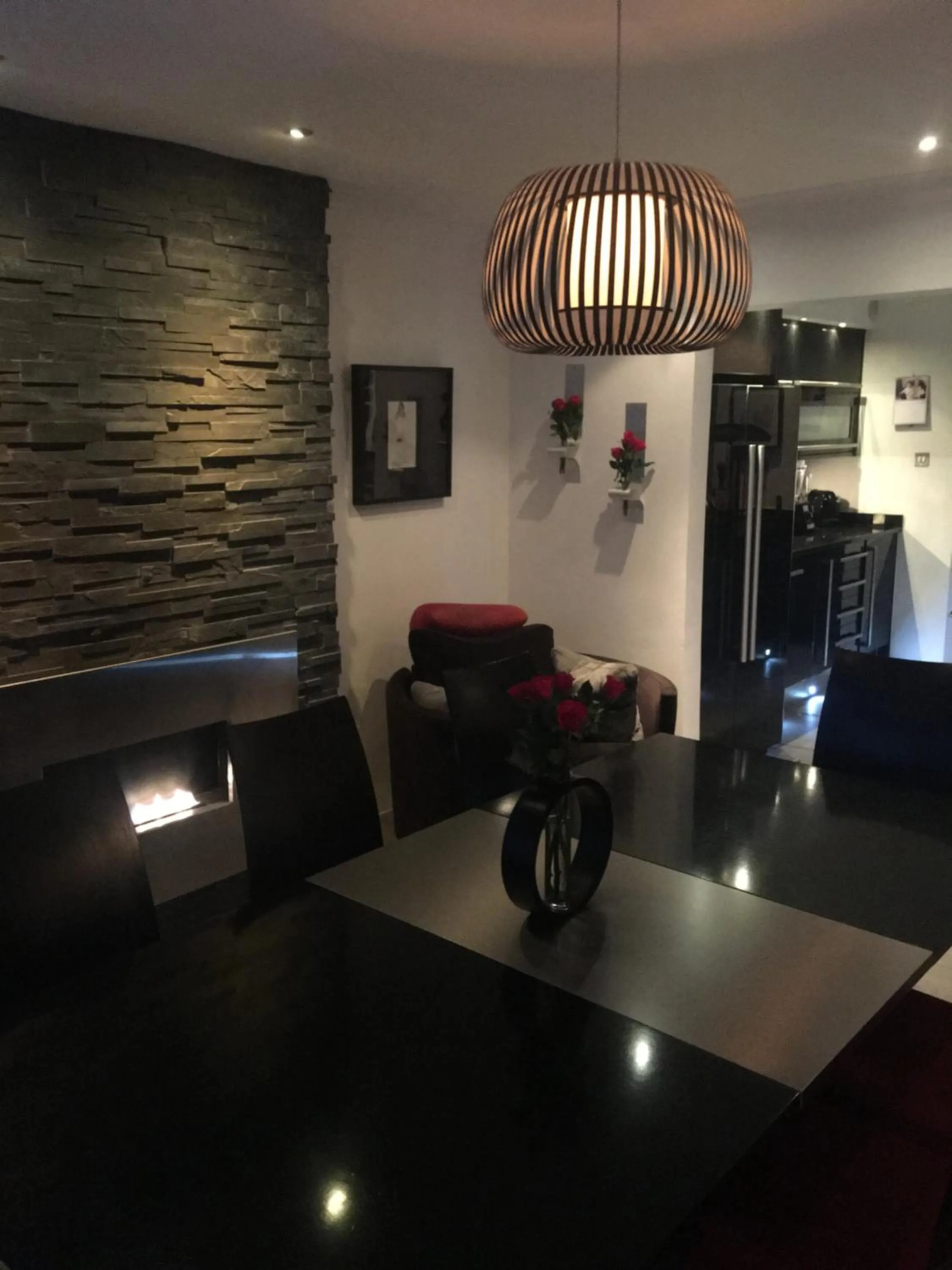 Dining area in Invercreran Lodge Luxury Bed & Breakfast