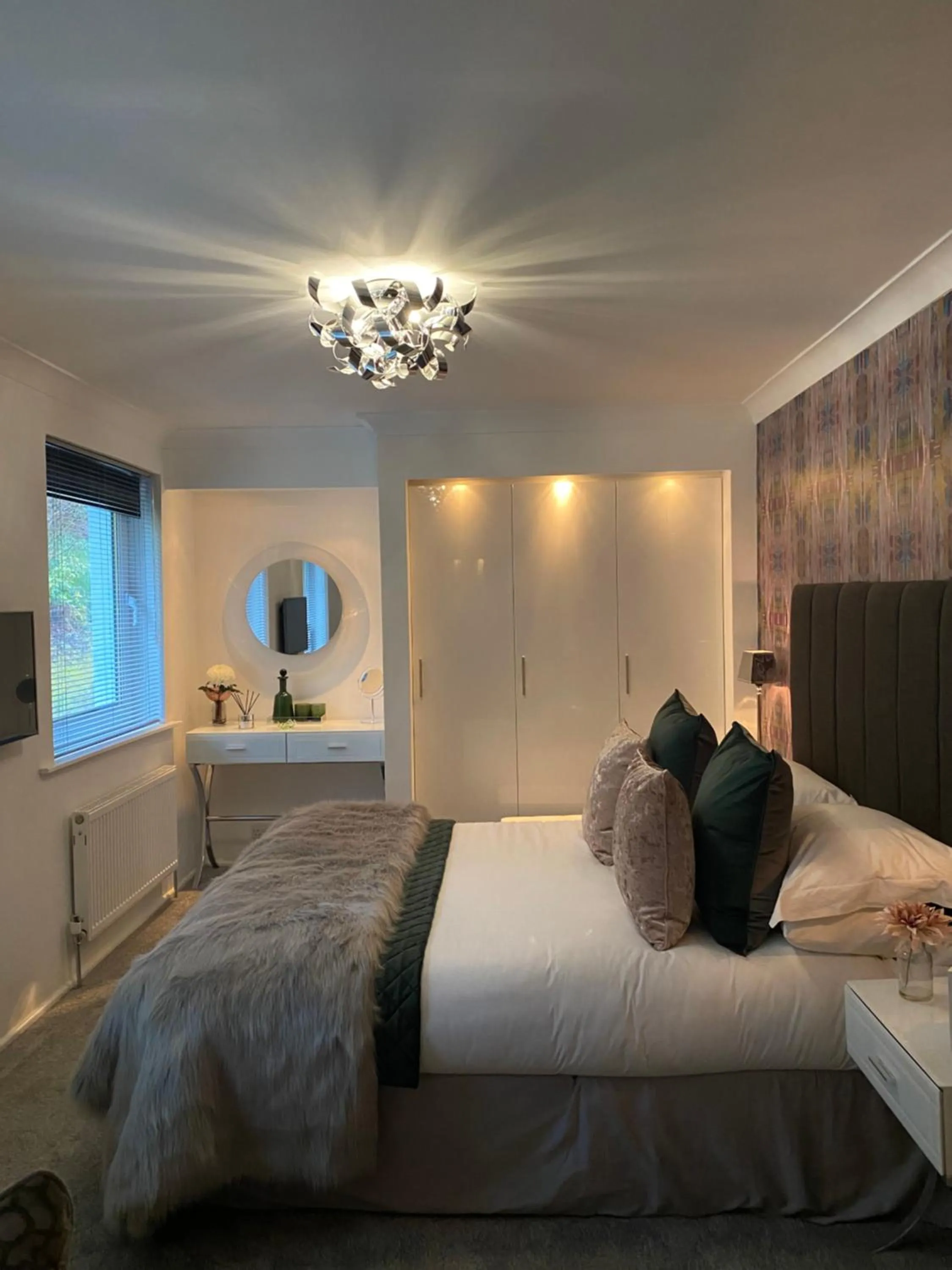 Bed in Invercreran Lodge Luxury Bed & Breakfast