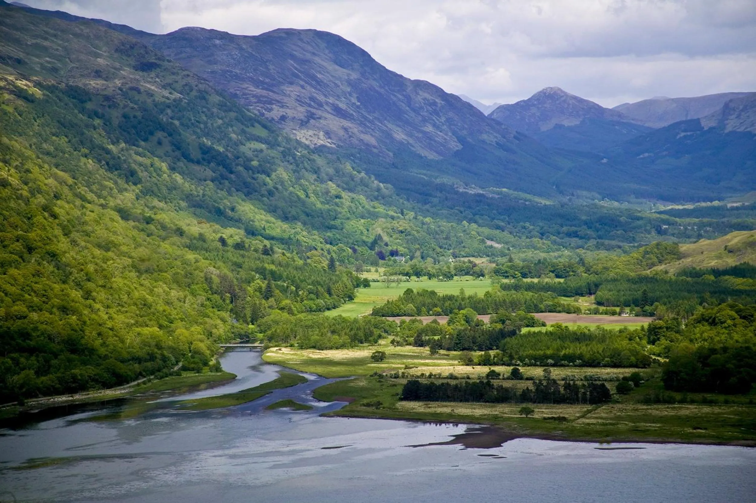 Natural landscape in Invercreran Lodge Luxury Bed & Breakfast