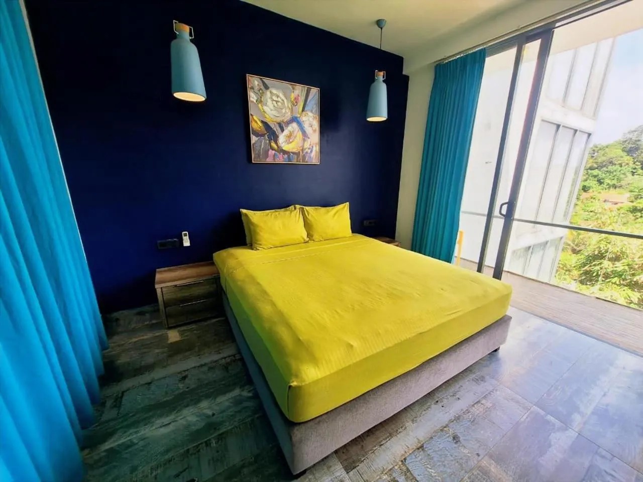 Bedroom, Bed in X Mirissa