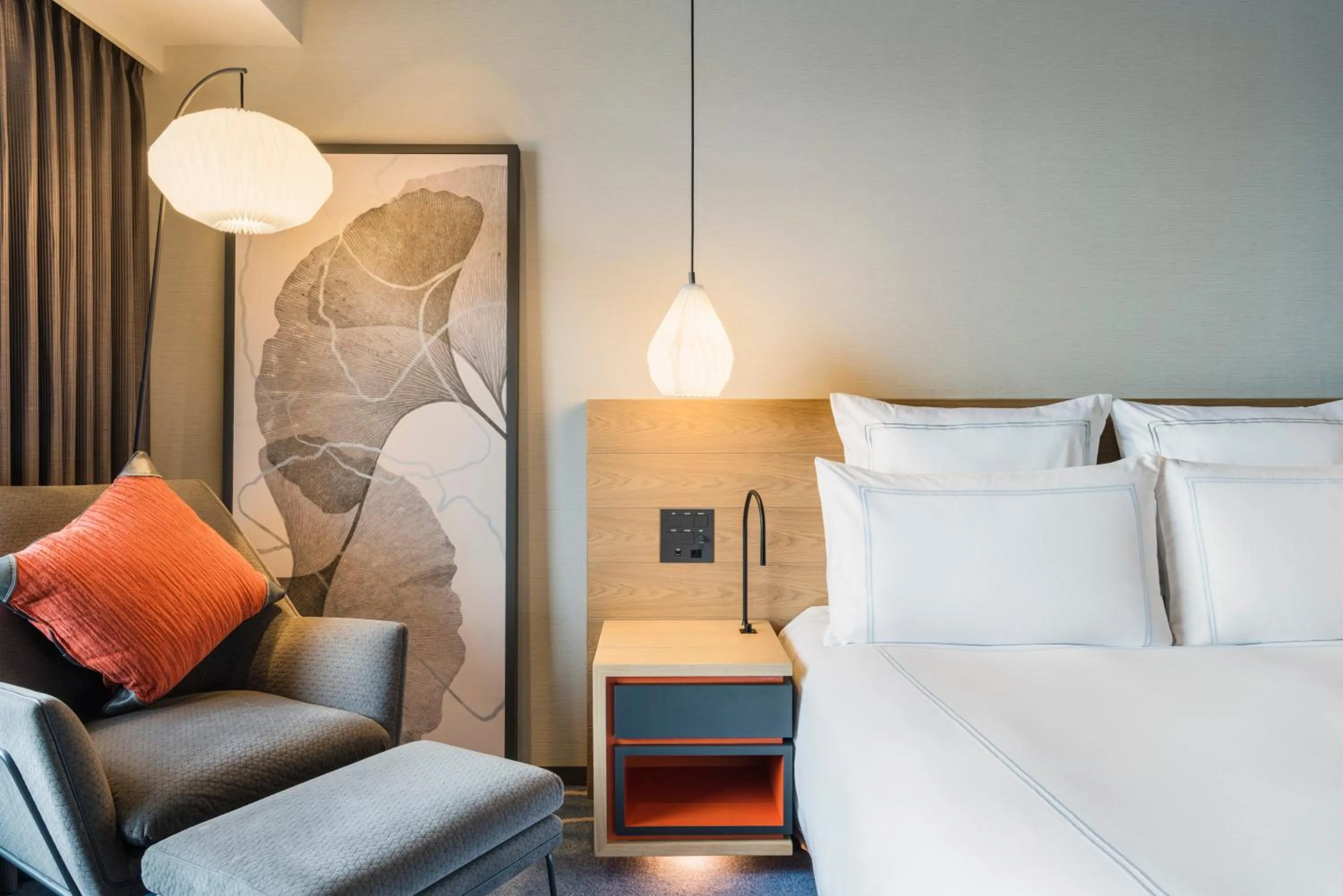 Bed in Swissotel Nankai Osaka