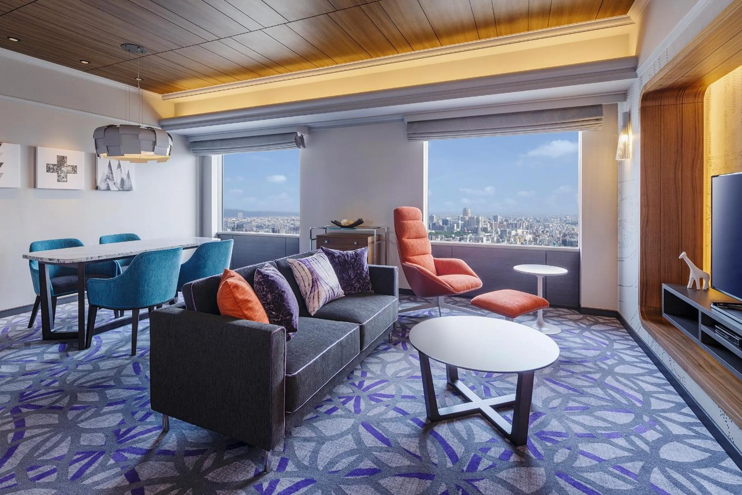 Living room in Swissotel Nankai Osaka