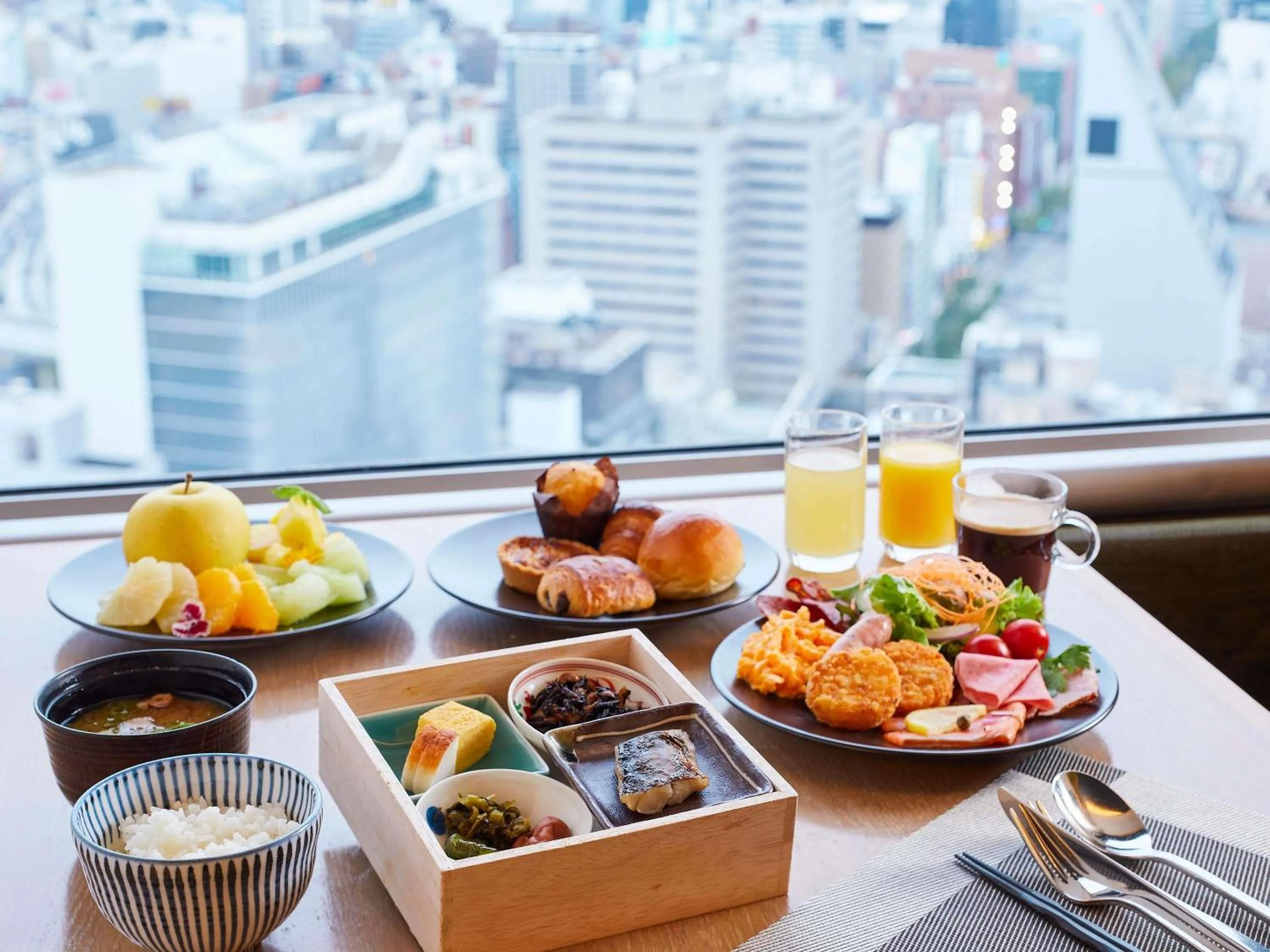 Breakfast in Swissotel Nankai Osaka