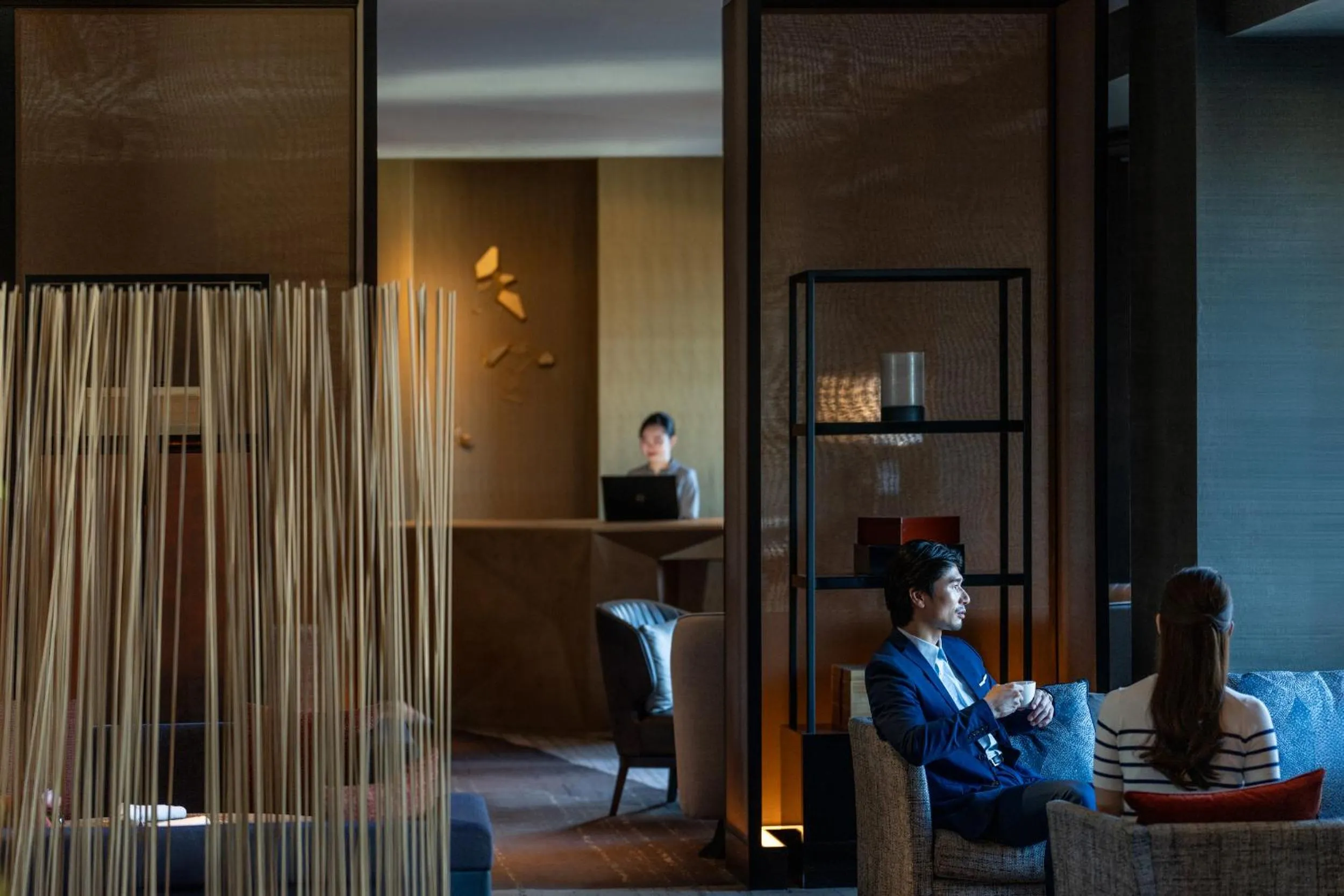 Lounge or bar in ANA InterContinental Tokyo by IHG