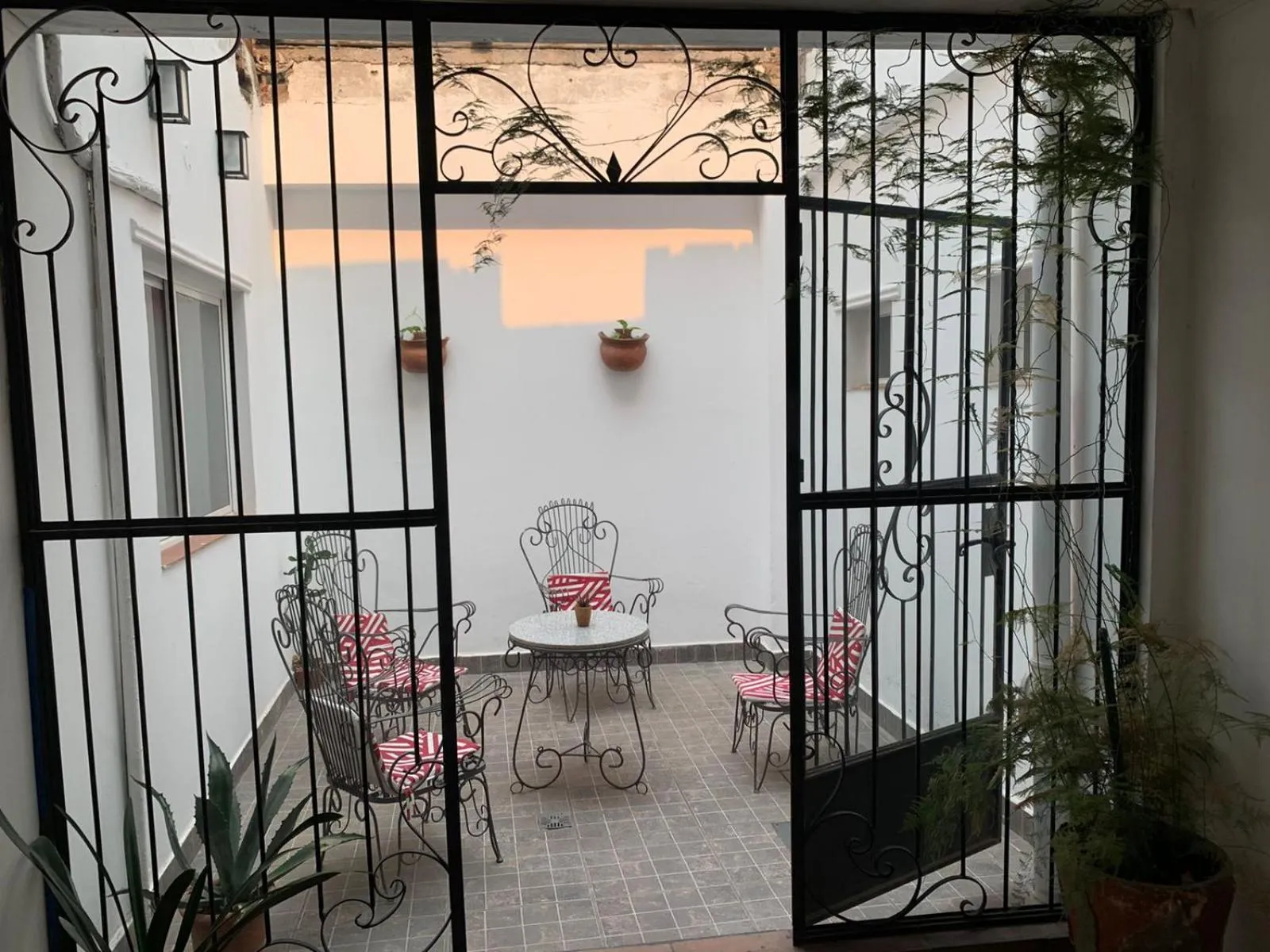 Patio in Hotel Residencial España