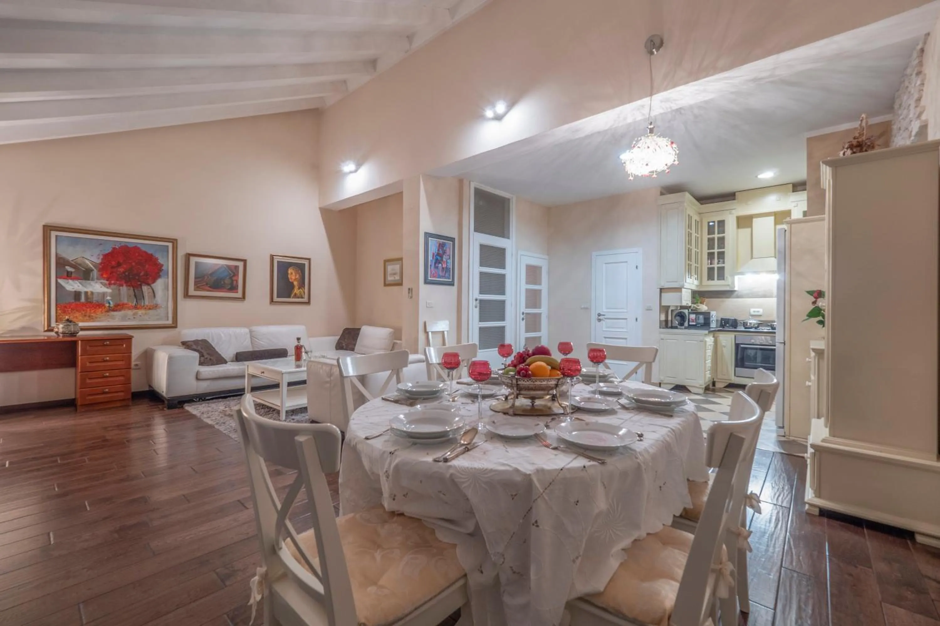 Living room in Marinero Apartments